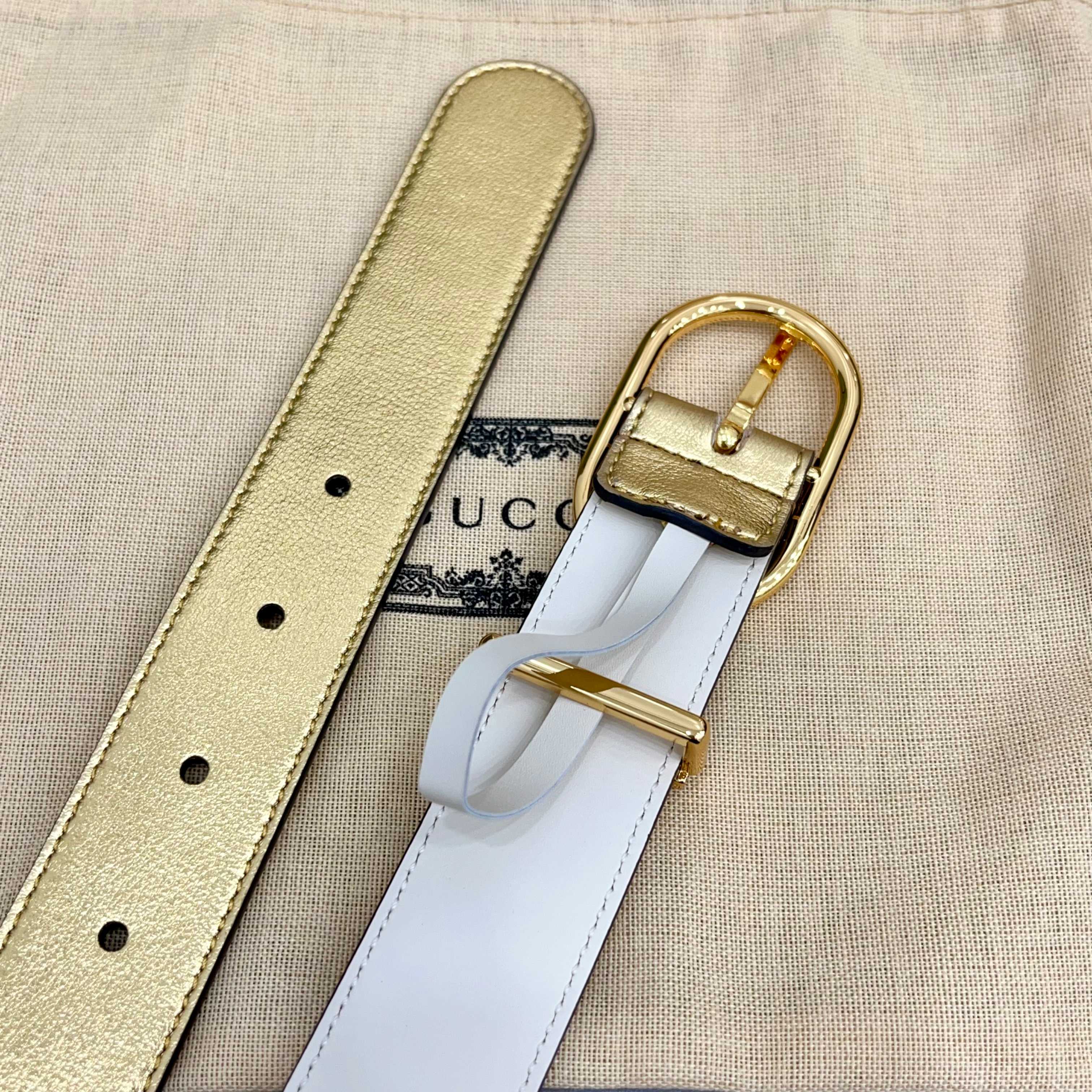 Gucci 古驰 3.0cm这款引人注目的皮质腰带被作为 Cruise 2026 系列作品的一部分推出，