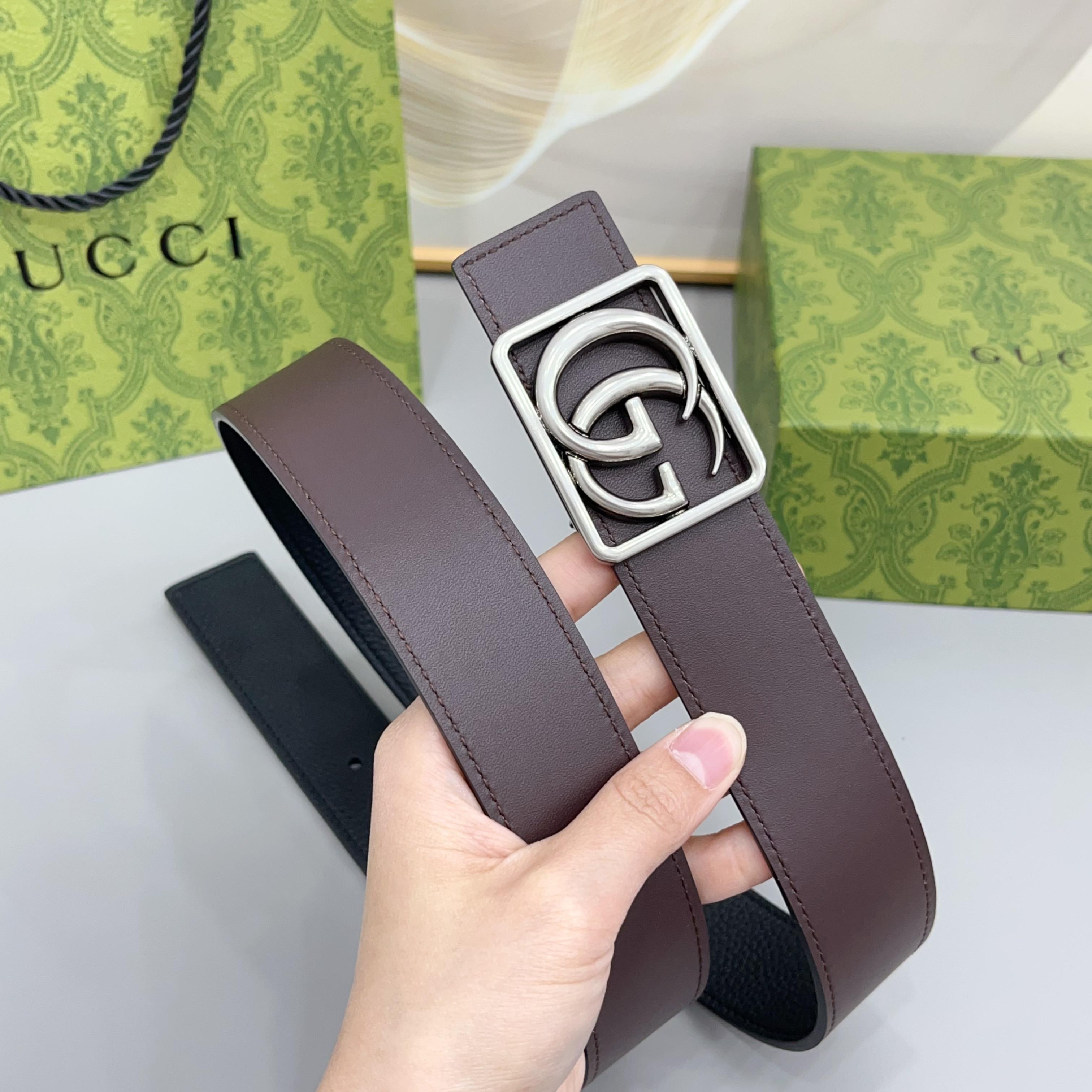 Gucci 古驰 3.5cmGG 马蒙系列推出了一款以档案资料为灵感的廓形设计，搭配镶有双 G 字样的框
