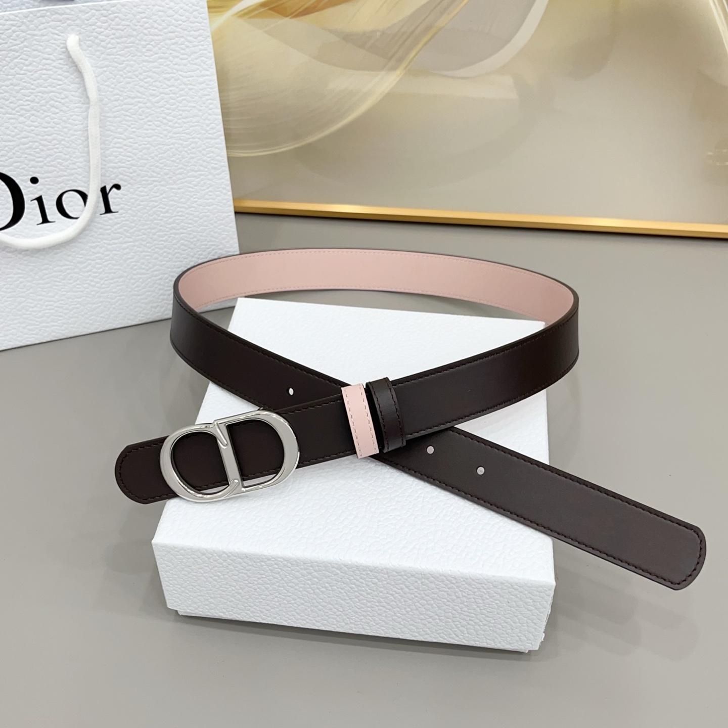 Dior  3.0cm由乔纳森·安德森 (Jonathan Anderson) 设计的 CD Icon 