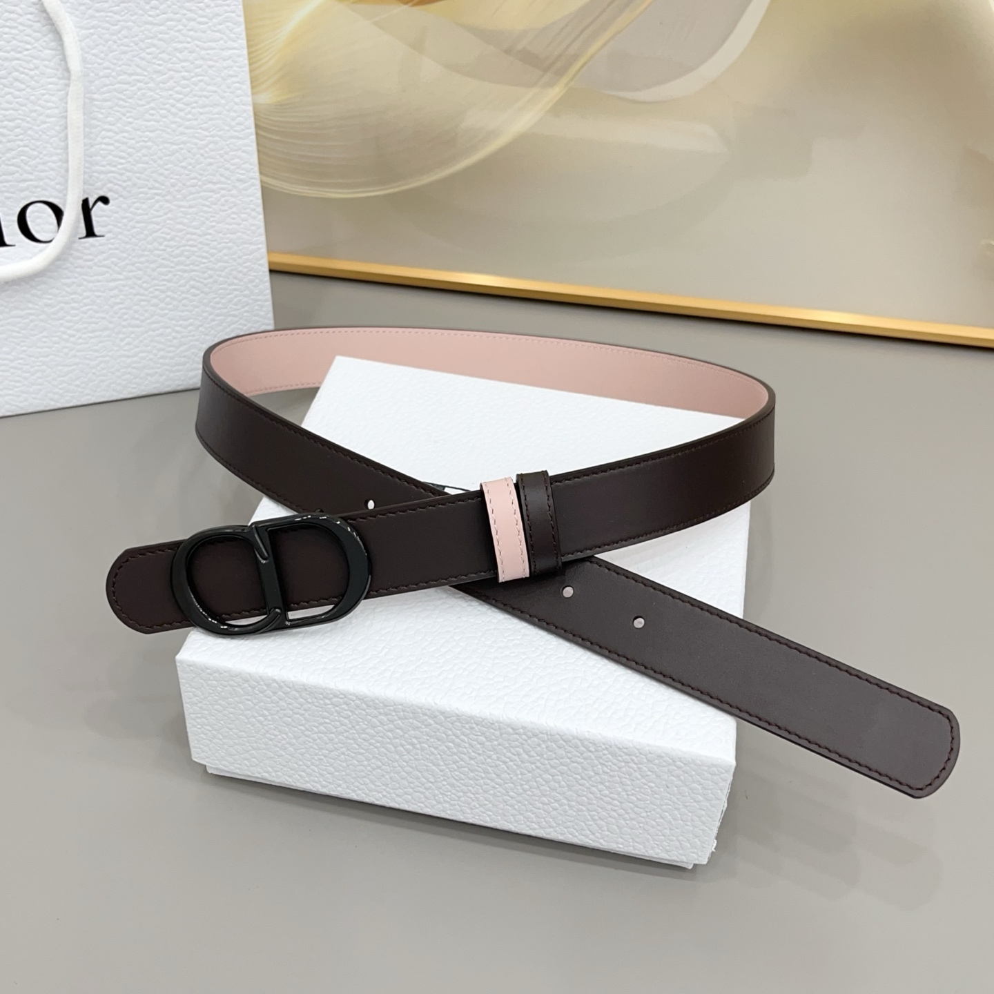 Dior  3.0cm由乔纳森·安德森 (Jonathan Anderson) 设计的 CD Icon 