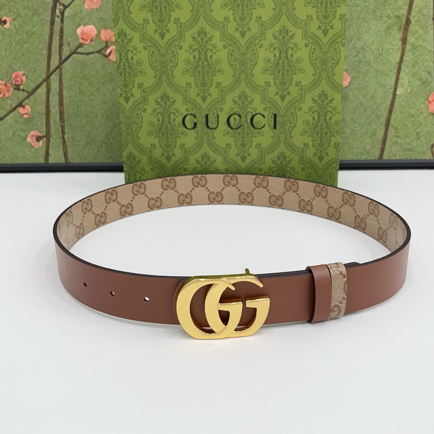 Gucci 3.5cm经典双G腰带|衣柜刚需款✨谁懂啊!这条腰带真的是懒人穿搭救星!3.5cm黄金宽度, Gucci 3.5cm经典双G腰带|衣柜刚需款✨谁懂啊!这条腰带真的是懒人穿搭救星!3.5cm黄金宽度,