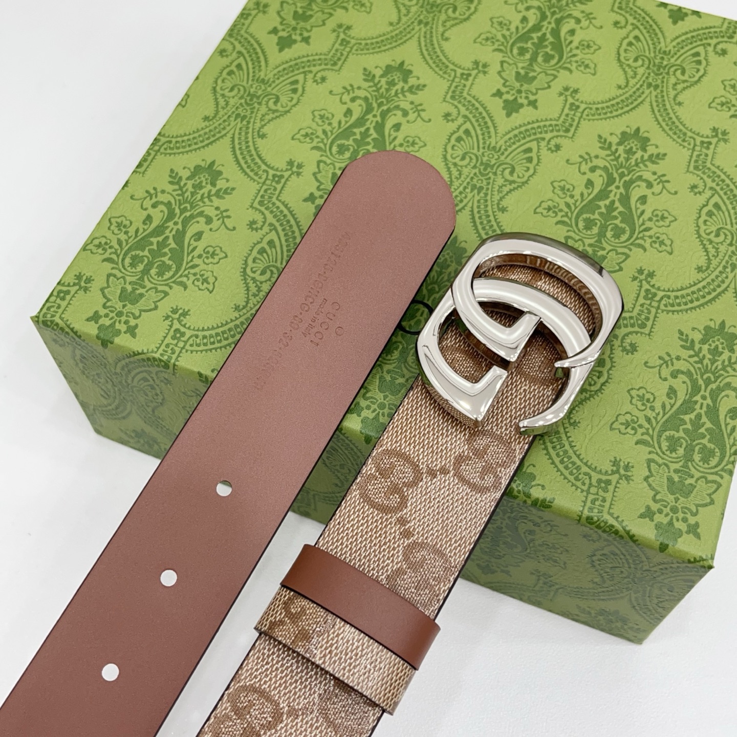 Gucci 3.5cm经典双G腰带｜新款