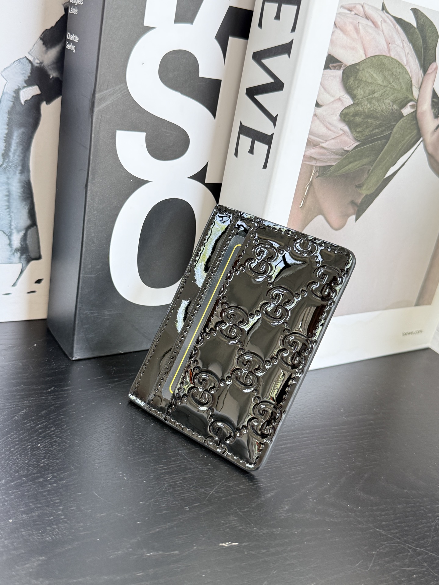 【GUCCI-古奇】型号:黑色卡包实用每一个细节都将古驰的精彩内涵表现得淋漓尽致💯质量保证！