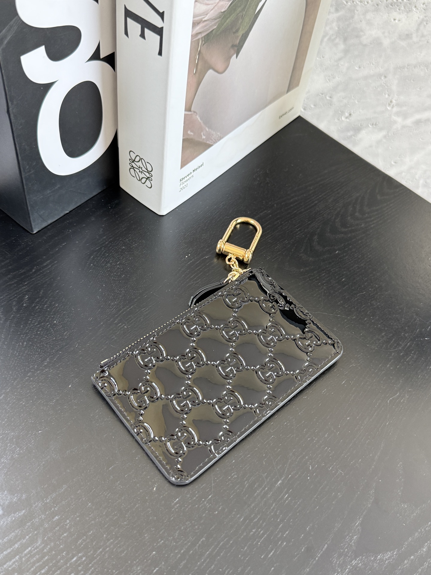【GUCCI-古奇】型号:黑色零钱包实用每一个细节都将古驰的精彩内涵表现得淋漓尽致💯质量保证！
