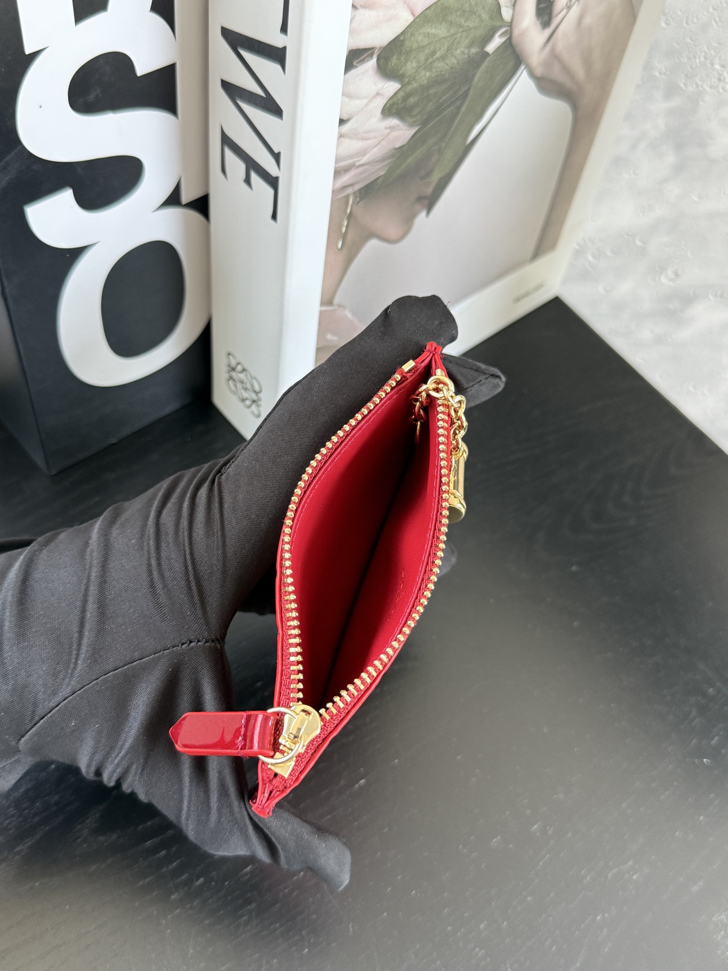 【GUCCI-古奇】型号:红色零钱包实用每一个细节都将古驰的精彩内涵表现得淋漓尽致💯质量保证！
