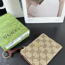 Gucci菱格双G钥匙圈卡包 编号|实拍质感✅菱格刺绣经典GG老花面料,浅棕复古配色,百搭耐看✅正面亮金 Gucci菱格双G钥匙圈卡包 编号|实拍质感✅菱格刺绣经典GG老花面料,浅棕复古配色,百搭耐看✅正面亮金