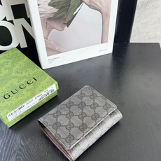 Gucci 黑色GG老花三折短款钱包|实拍✅经典GG帆布面料,复古啡色老花质感耐看,耐磨抗造✅三折短款 Gucci 黑色GG老花三折短款钱包|实拍✅经典GG帆布面料,复古啡色老花质感耐看,耐磨抗造✅三折短款