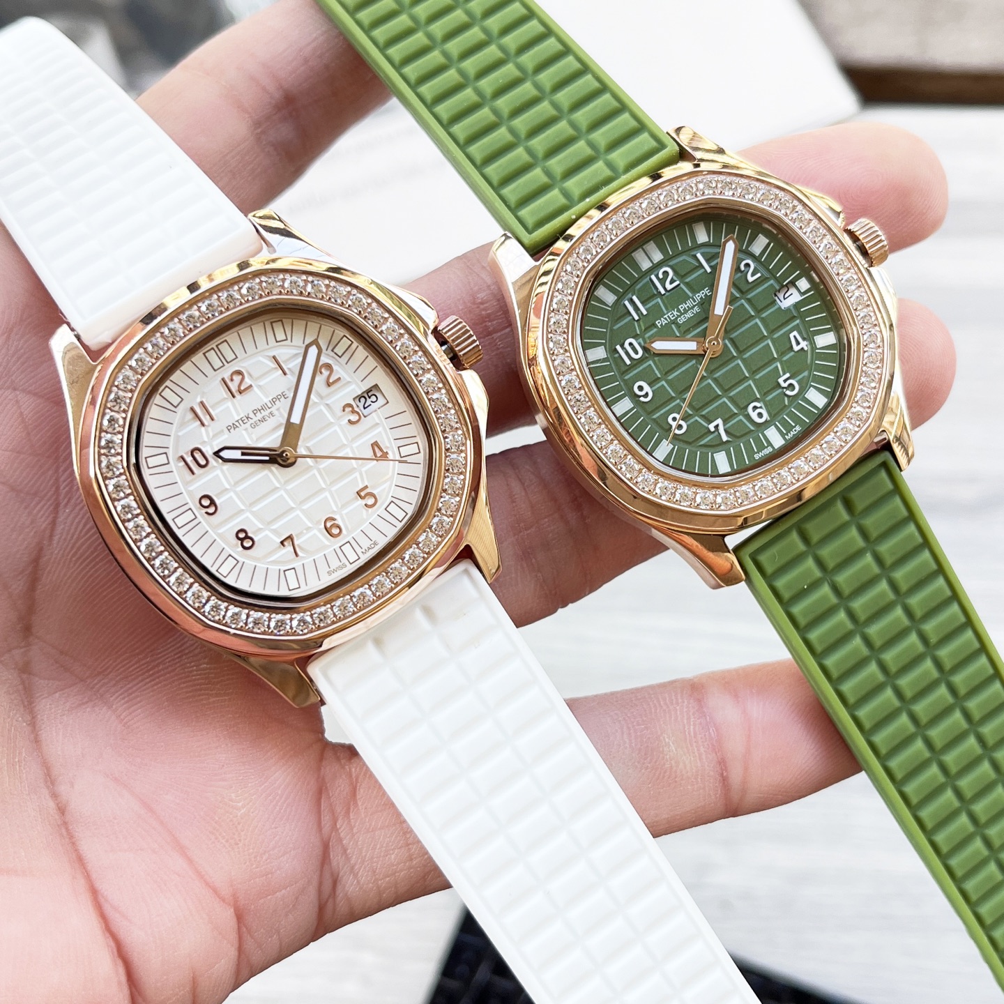 NO:619412,Platinum, 10 diamonds, PATEK PHILIPPE - The latest grenade watch is exclusively launched with original imported quartz movement [666] mineral glass mirror, 316 stainless steel case and dial with diamonds, high-end atmospheric diameter, female 35.6x7.7mm, stable travel time, long-lasting battery life and super cost-effective [color] If today's sunshine stops its dazzling light, then your smile will light up my whole world. Hot sale!  Welcome to reprint,patek philippe19860909白金 钻10 百达翡丽 PATEK PHILIPPE-最新手雷腕表独家首发原装进口石英机芯[666]矿物质玻璃镜面 316精钢表壳表盘镶钻高端大气直径女35.6x7.7mm走时稳定 续航持久 性价比超高[色]如果今天的阳光停止了它耀眼的光芒.那么你的一个微笑,将照亮我的整个世界热卖上市！欢迎转载,,patek philippe,Watch