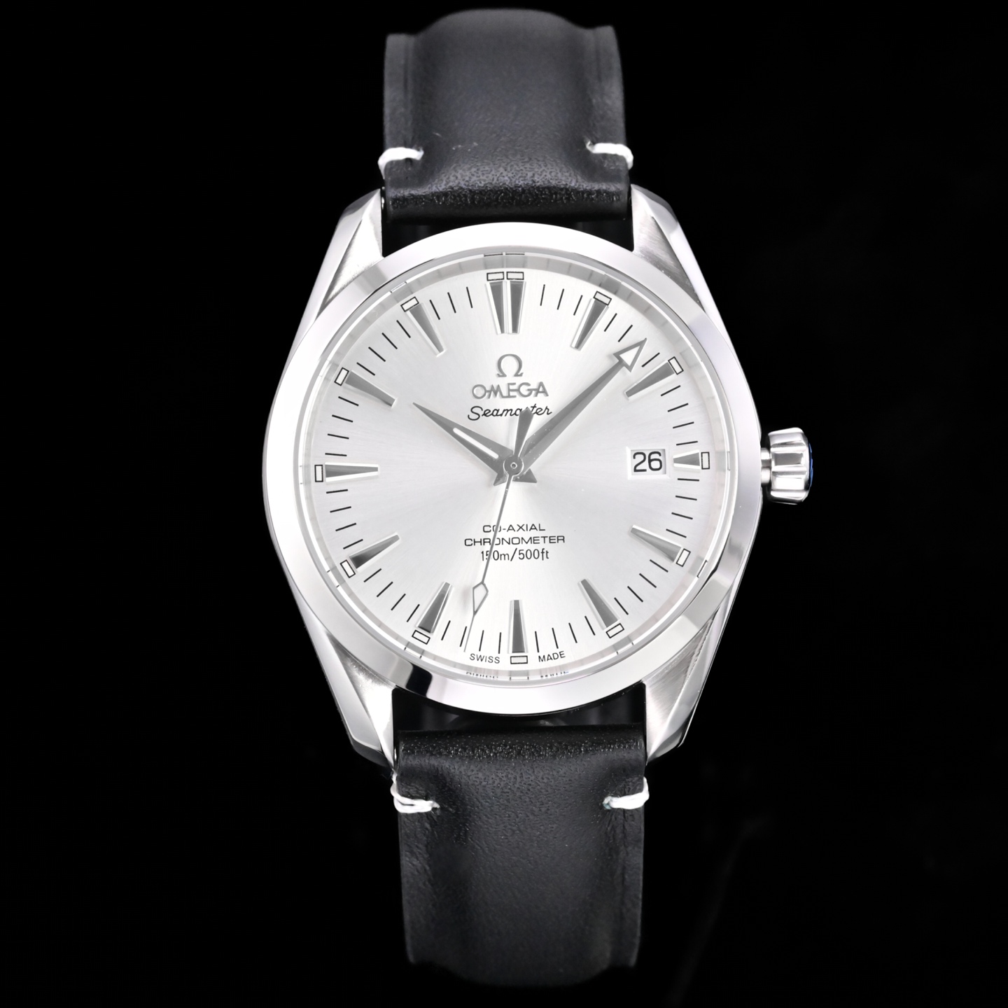 NO:662758,White case - Gold case Steel strap VS factory produced Omega OMEGA Seamaster 150m series Aqua Terra Observatory 39mm 1: The market's exclusive natural watch strap, steel strap is free to choose. 2: Made of stainless steel, the sunray brushed dial is unique. 3: Screw-in embossed technology The crown has a new 'conical' design, which is more convenient for debugging. 4: The sides are brushed and polished, and the bottom cover has a new corrugated design. 5: Equipped with  Black balance wheel 2824 modified 8800 movement, two-way energy storage, accurate and reliable!  6: Upper and lower sapphire coated with AR glass, capable of everything from land to ocean!  ,,omega19860909白壳 -金壳 钢带 VS厂出品 欧米茄 OMEGA 海马150米系列 Aqua Terra 天文台 39mm  1: 市场独家天然表带 钢带自由选择. 2: 精钢材质 太阳纹拉丝表盘尽显与众不同. 3:旋入式 凸雕技术 表冠 全新 “圆椎形”设计,更方便调试. 4:侧面拉丝打磨精致,底盖新增波纹设计. 5:搭载 黑摆轮2824改 8800机芯 双向储能 精准可靠！ 6:上下蓝宝石镀增透玻璃 从陆地到海洋 无所不能！,,omega,Watch