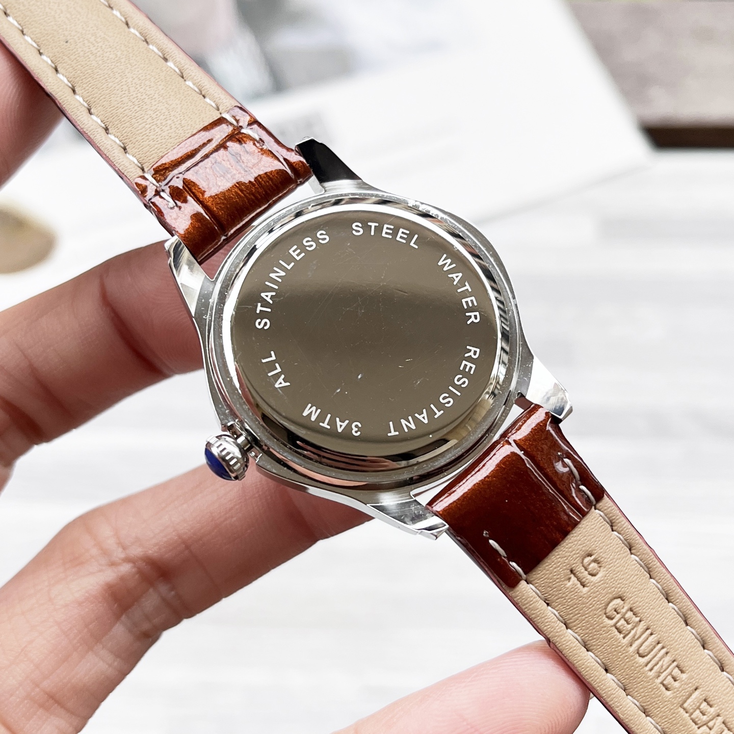 Omega Style Beige Watches Watches Watches detail image 8 from source 765572