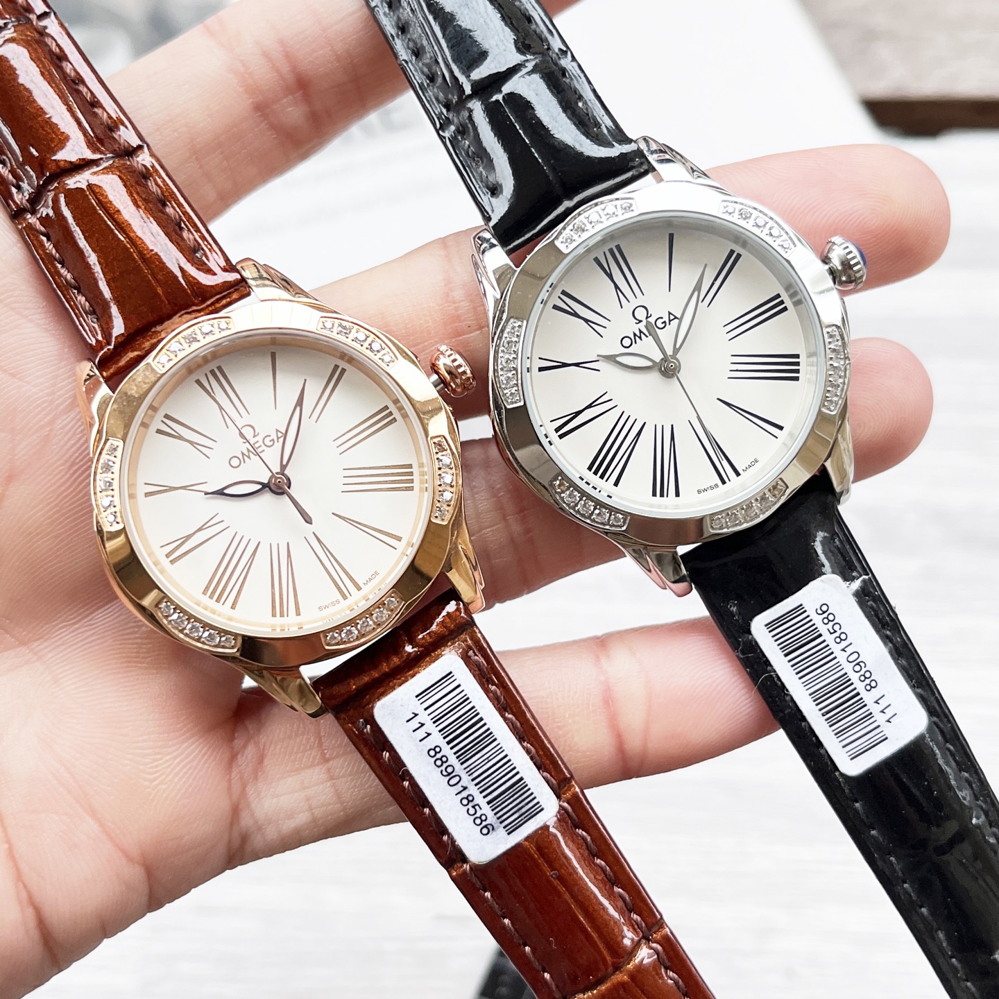 Omega Style Beige Watches Watches Watches detail image 3 from source 765572