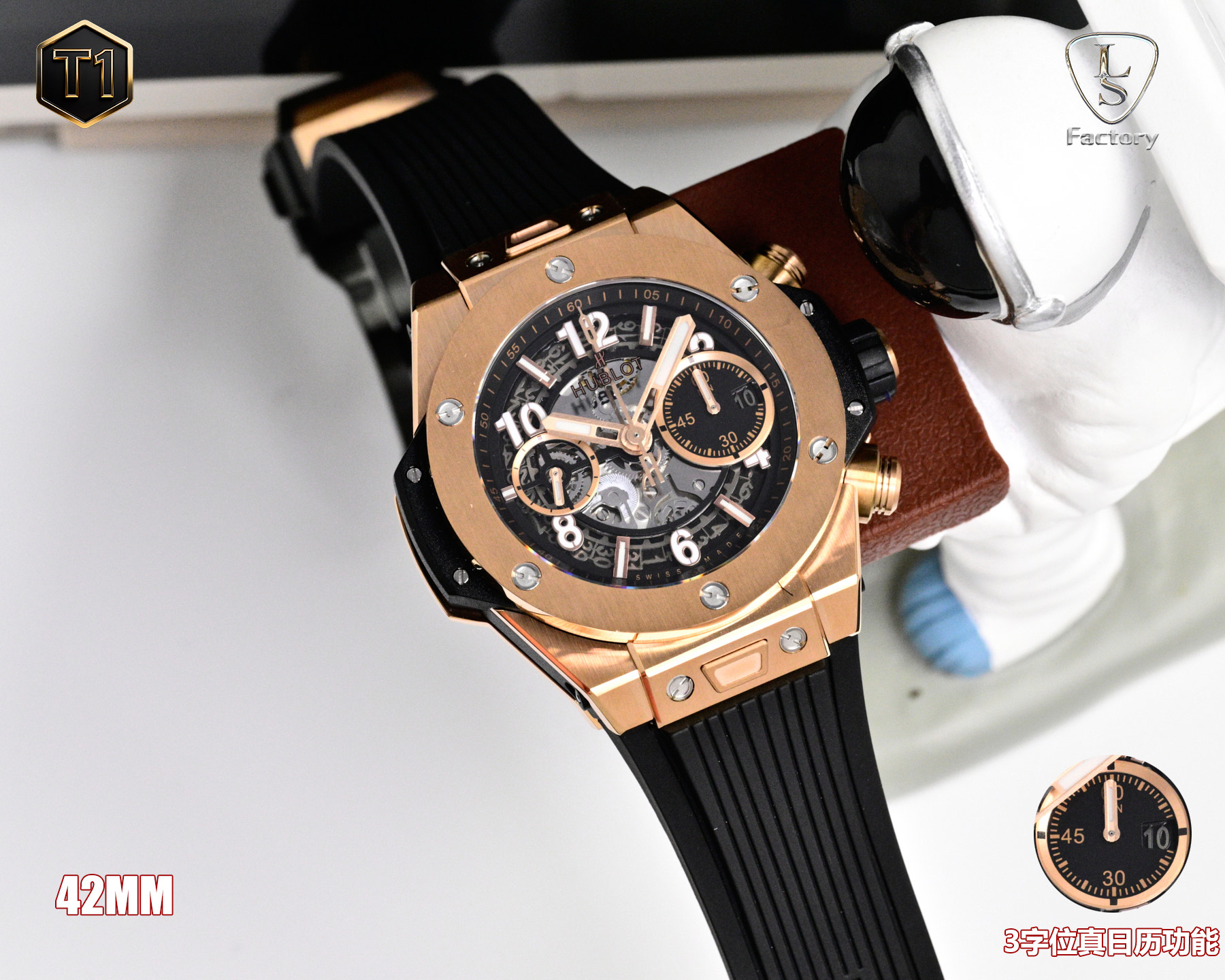 NO:819762,Unified LS Factory 2026 New Breakthrough Wall Crack Recommendation Complete Remodeling 42MM Watch Diameter The Highest Version Is Available Good News for Small Wrist Wearers HUBLOT BIG BANG 441 Series Watches!  1 Brand new customized Hublot exclusive UNICO HUB 1280 self-winding chronograph movement [3-digit true calendar ring] 2 Sapphire crystal mirror, rubber strap with one key quick release, impeccable texture 3 Diameter 42MM!  The watch is light and comfortable, carefully crafted by LS Factory and of unique quality. Players are welcome to try it!  ,19860909统一 LS Factory 2026 全新突破 墙裂推荐 全面换装 42MM表径 最高版本问世 小手腕佩戴者的福音 HUBLOT 宇舶表BIG BANG 大爆炸 441 系列腕表！ 1全新定制恒宝专属UNICO HUB 1280自动上链计时机芯【3字位真日历环】 2蓝宝石水晶表镜 橡胶表带搭配一健快拆质感无可挑剔 3直径 42MM！ 腕表轻盈舒适 LS Factory精心细作 品质独一 欢迎各位玩家品鉴！,,Watch