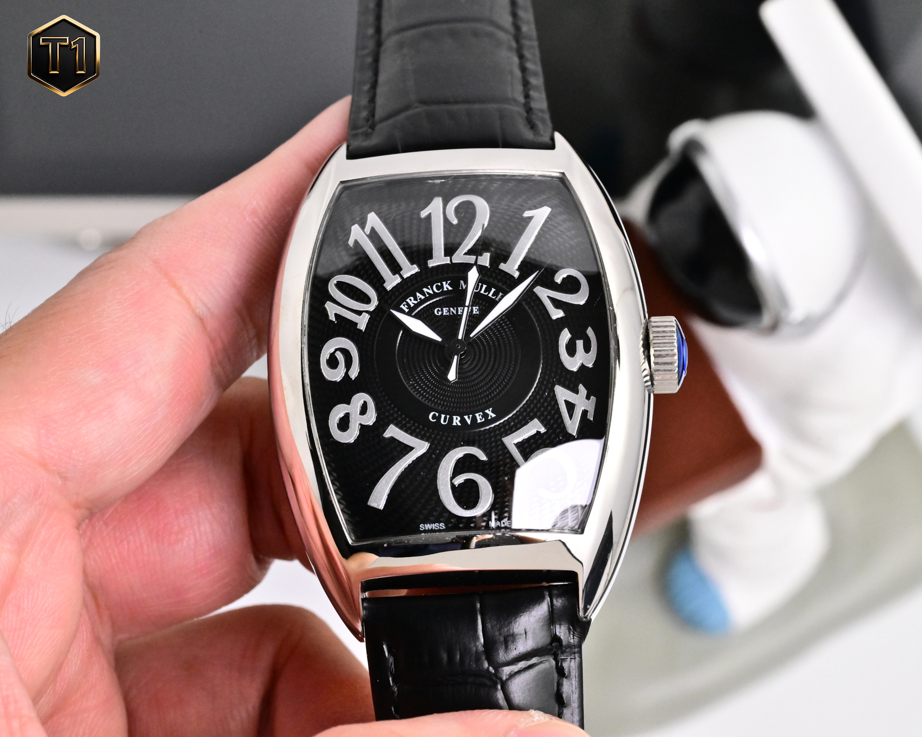 NO:820008,Uniform Frank Muller Franck Muller 55*42*13mm fully automatic mechanical movement double-sided calfskin original pin buckle barrel-shaped arch bridge case under the scorching sun attracts everyone's attention,,cowhide19860909统一 法兰克 穆勒 Franck Muller 55*42*13mm 全自动机械机芯 双面小牛皮原装针扣 酒桶形拱桥状壳 烈日之下 万众瞩目,,cowhide,Watch