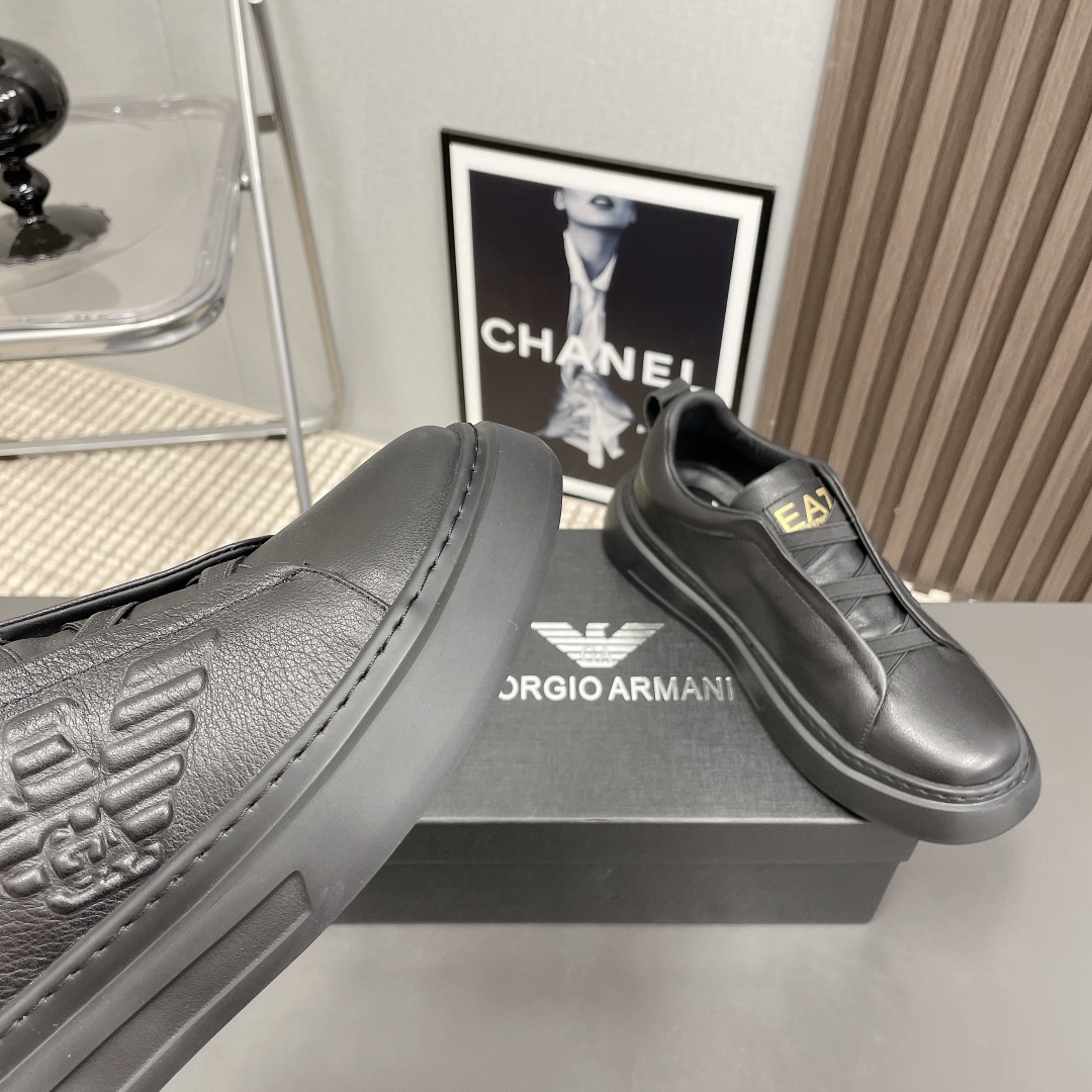 EA7 Recreational Sports Shoe: Men’s Leisure Sneakers with Unique Design and Premium Materials - 图片 6