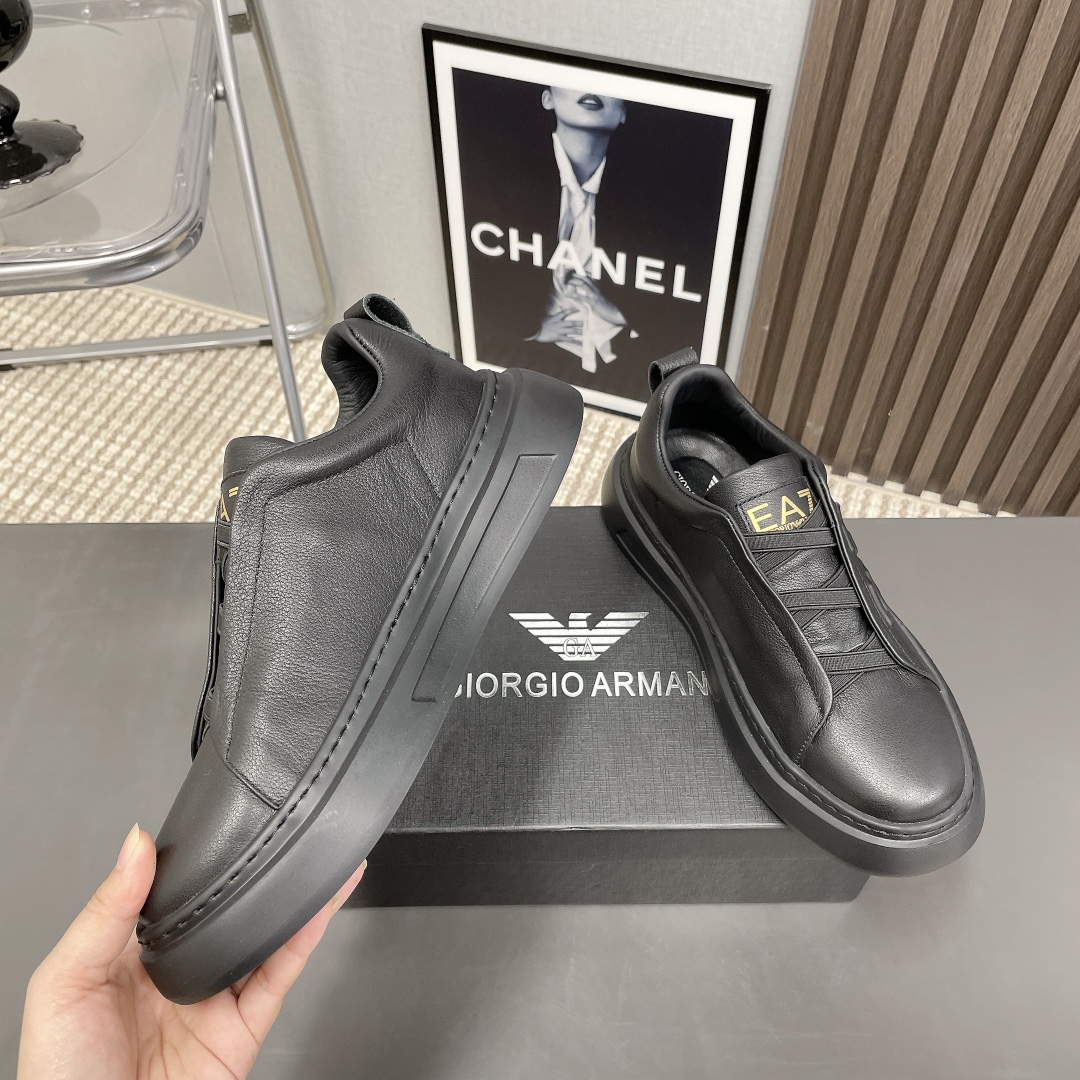 EA7 Recreational Sports Shoe: Men’s Leisure Sneakers with Unique Design and Premium Materials - 图片 7