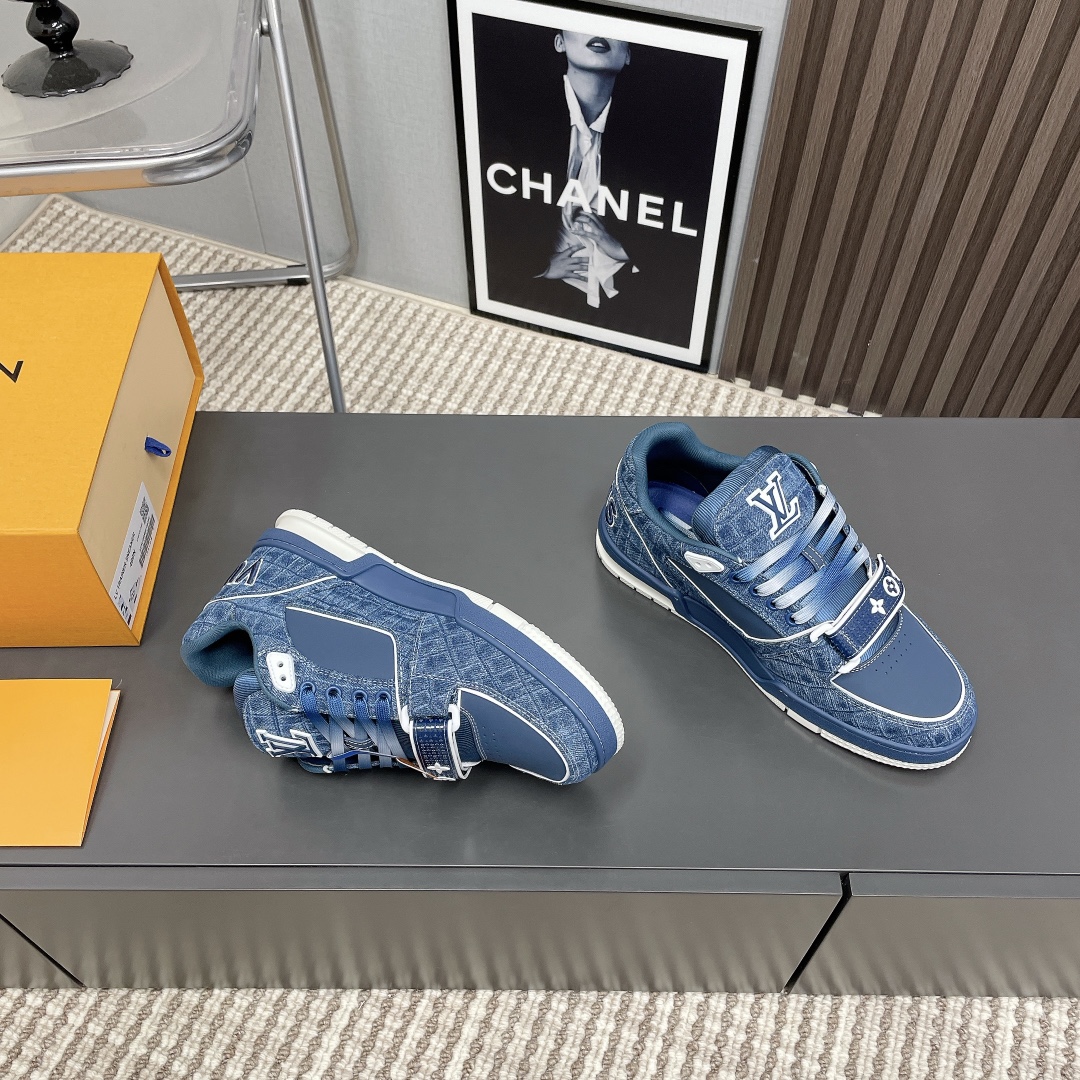 Louis Vuitton Denim Trainer: Iconic Style & Premium Comfort, Perfect for You 7 i1741588627 2400 4