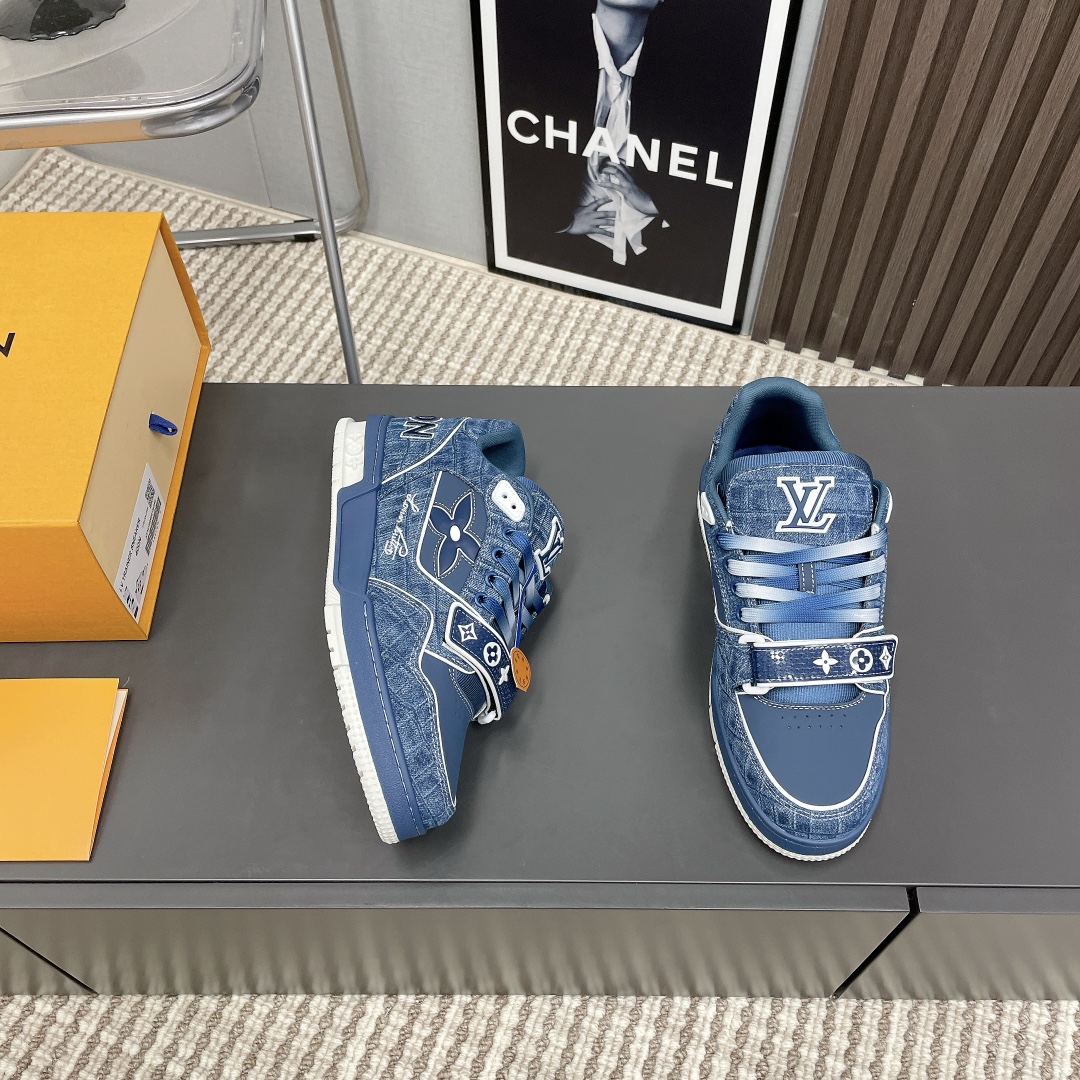 Louis Vuitton Denim Trainer: Iconic Style & Premium Comfort, Perfect for You 6 i1741588627 8700 7