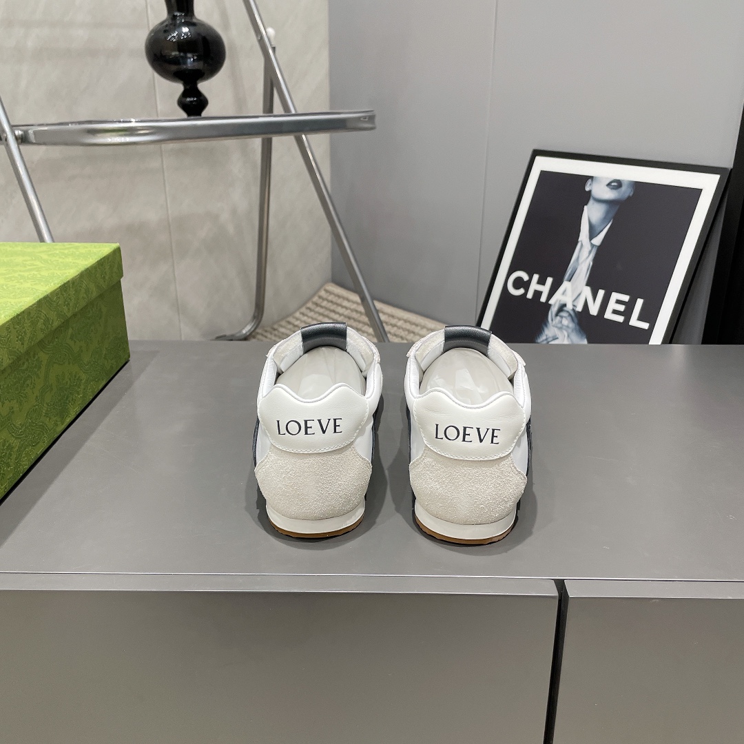 LOEWE 2025 VS New German Trainer Sneakers - Round Toe Color Block Design 9 i1742455002 1312 6