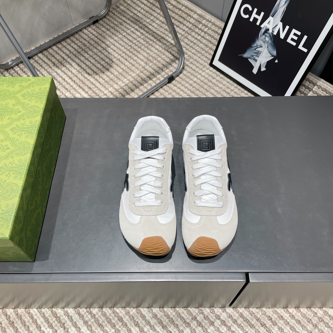 LOEWE 2025 VS New German Trainer Sneakers - Round Toe Color Block Design 3 i1742455002 2759 5