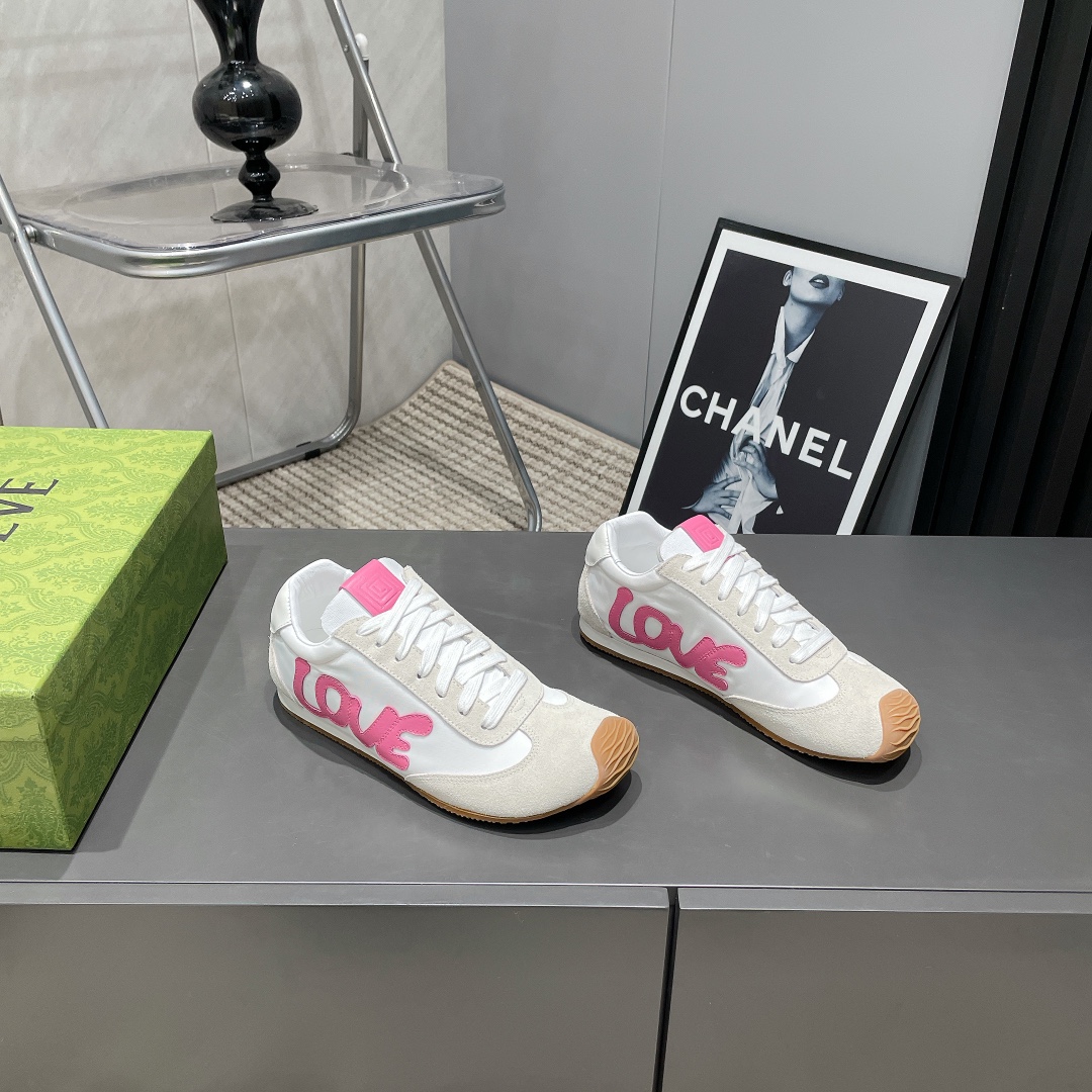 LOEWE 2025 VS Round Head Color Matching German Training Shoes Sneakers 4 i1742455252 1274 1
