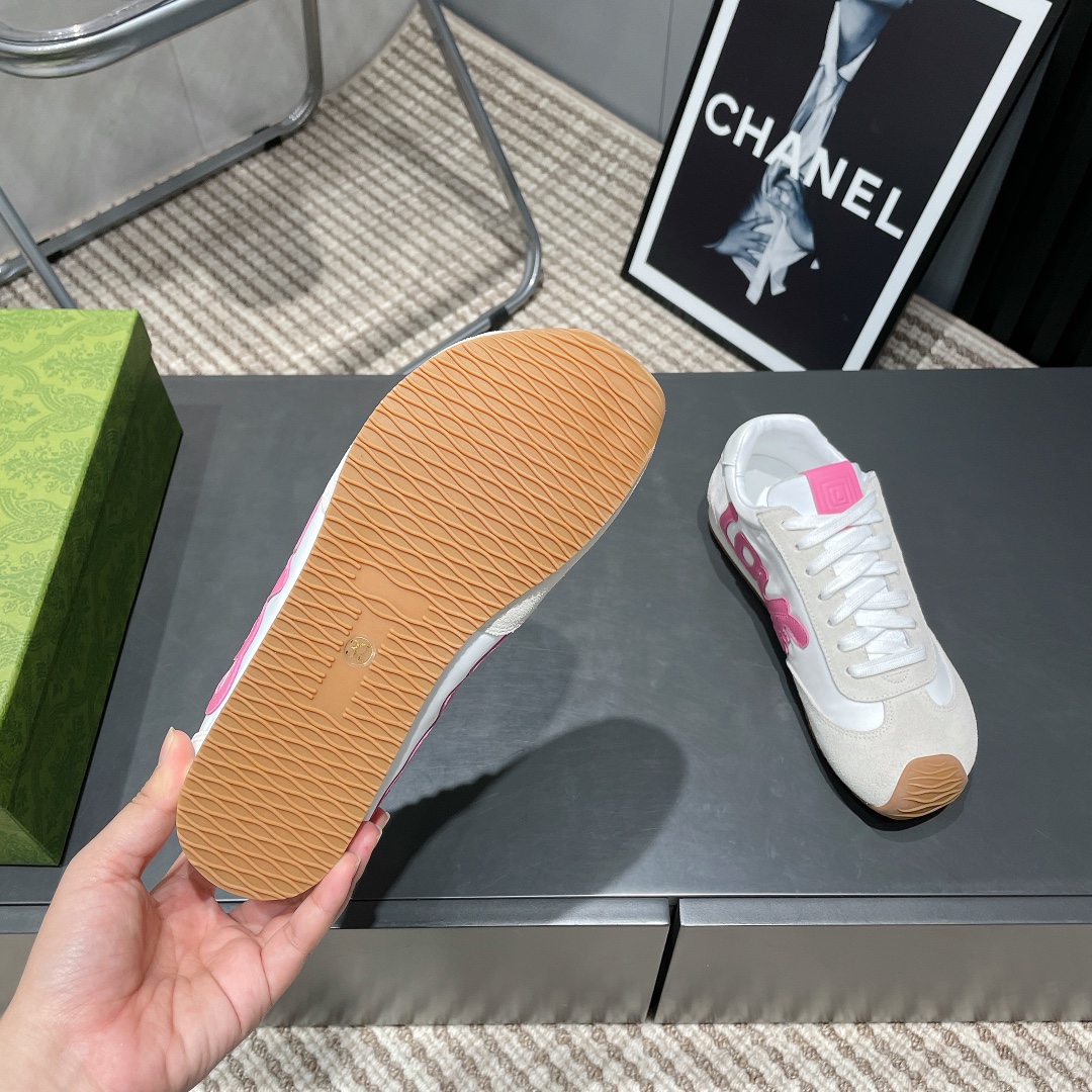 LOEWE 2025 VS Round Head Color Matching German Training Shoes Sneakers 10 i1742455252 3871 3