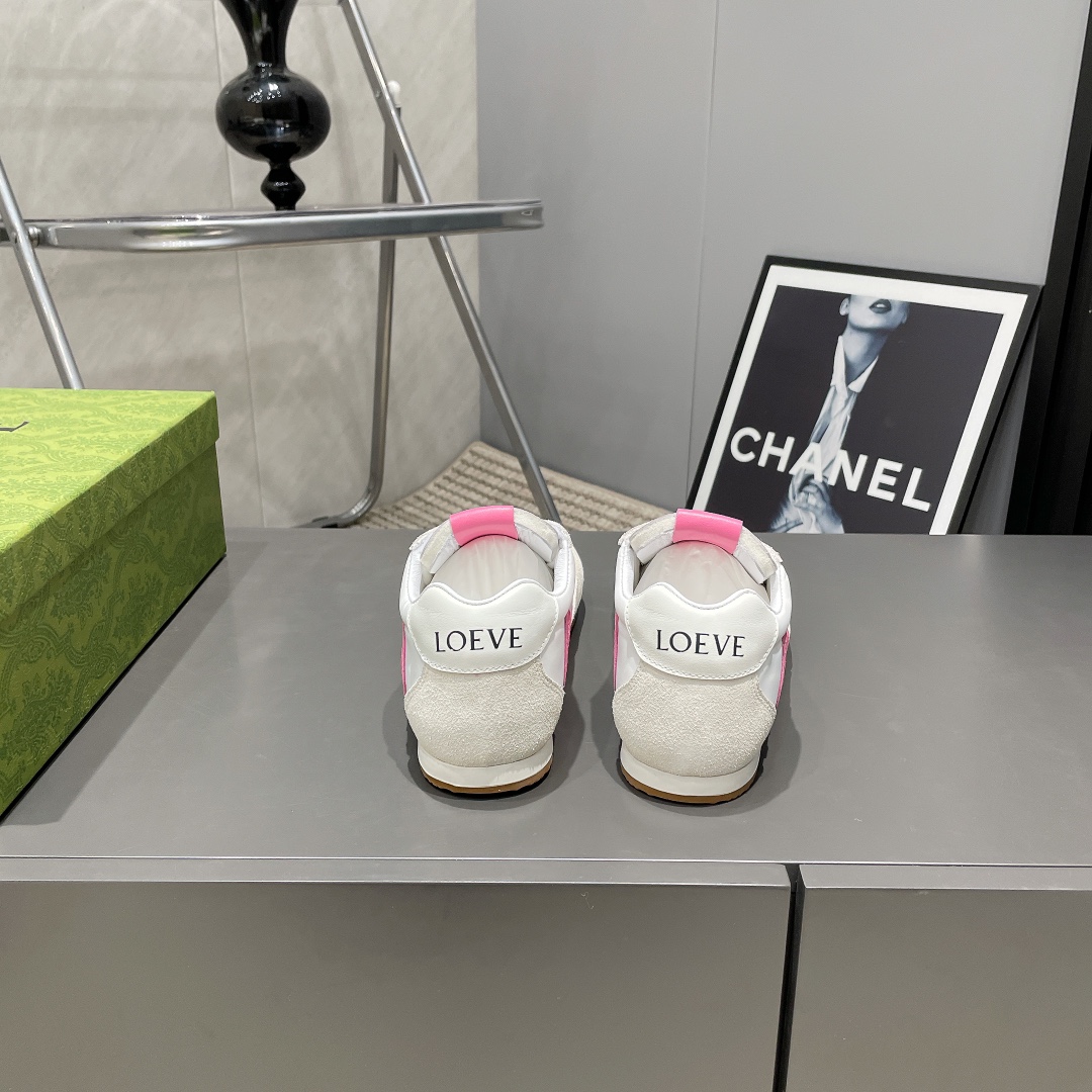 LOEWE 2025 VS Round Head Color Matching German Training Shoes Sneakers 9 i1742455252 4116 6