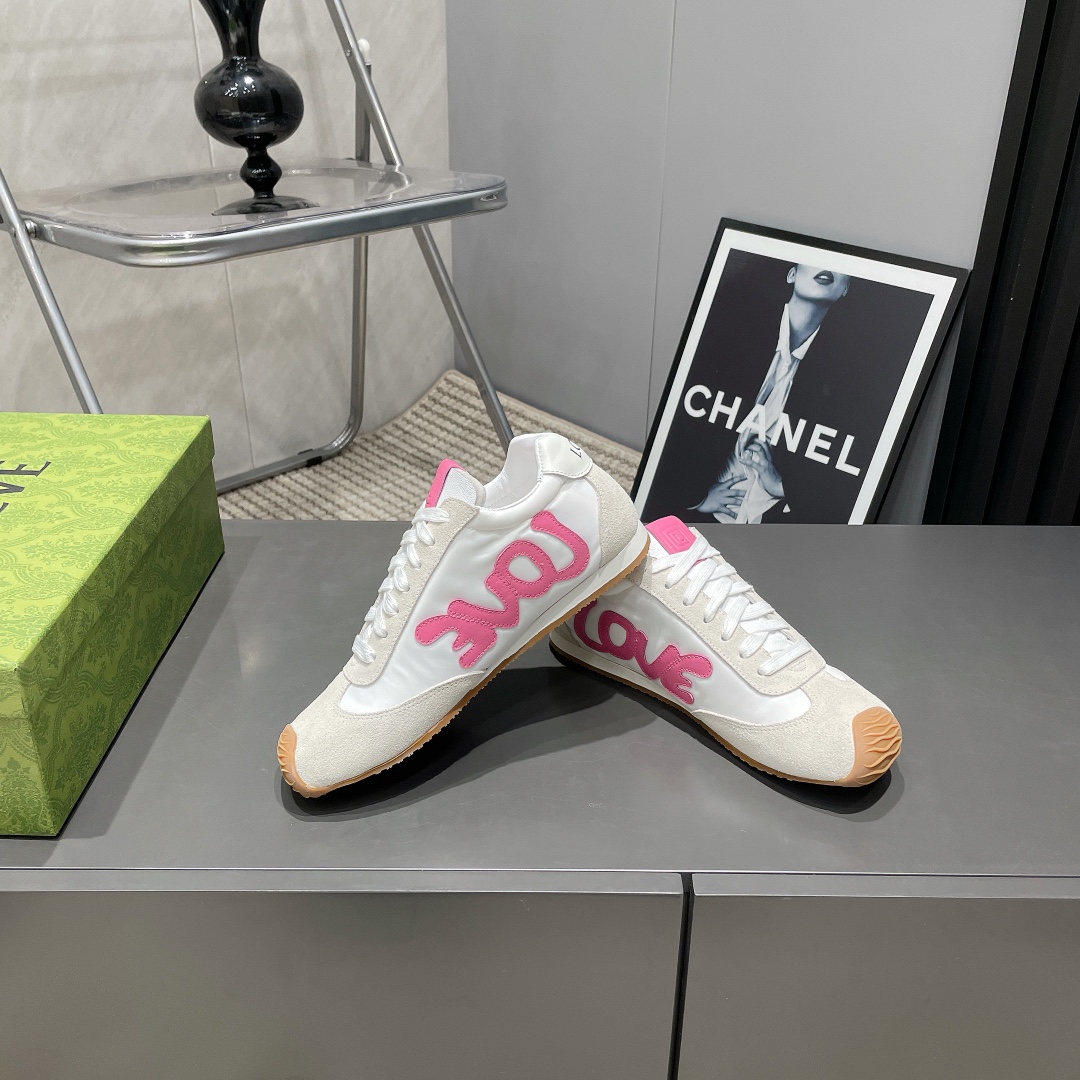 LOEWE 2025 VS Round Head Color Matching German Training Shoes Sneakers 5 i1742455252 4485 7