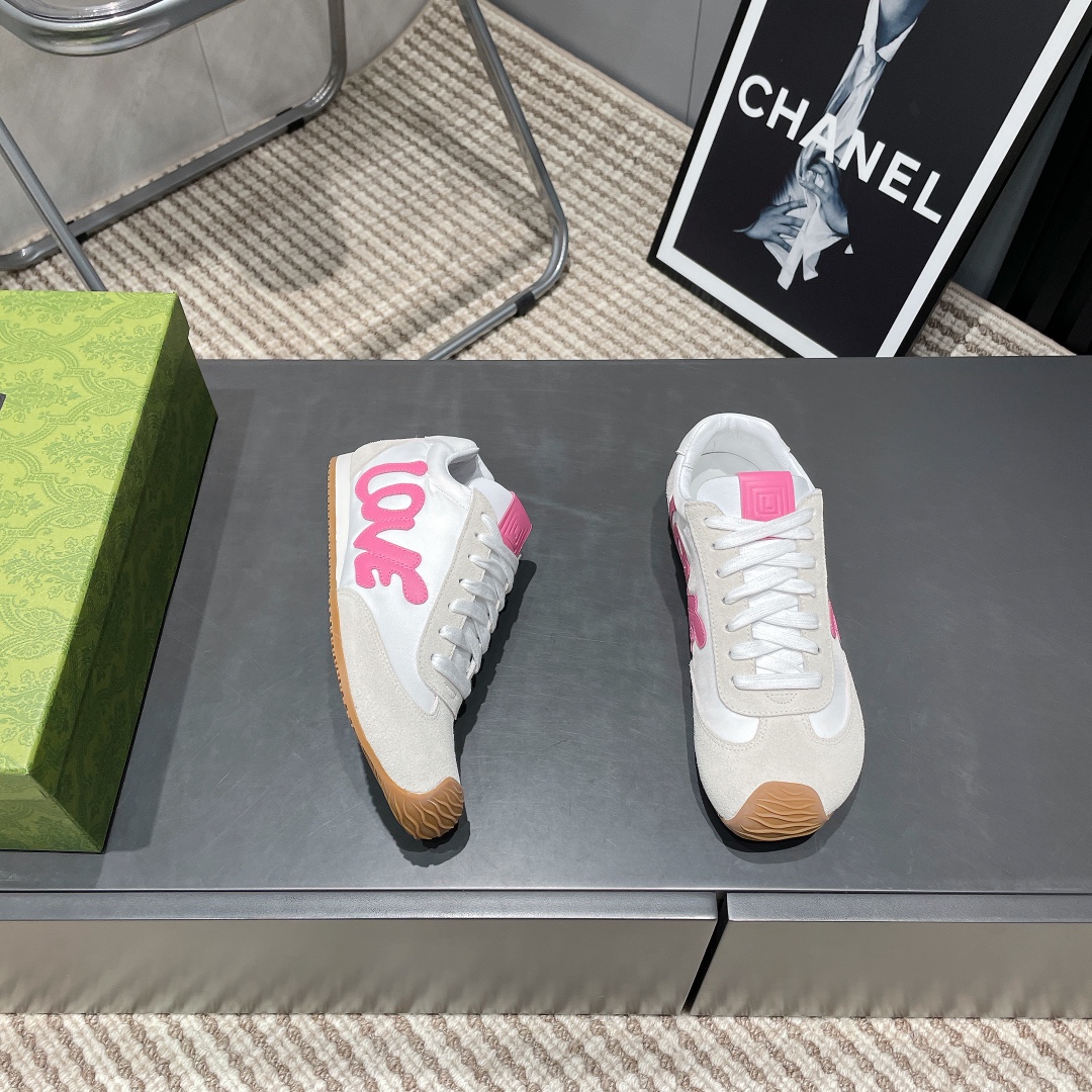 LOEWE 2025 VS Round Head Color Matching German Training Shoes Sneakers 6 i1742455252 6592 4