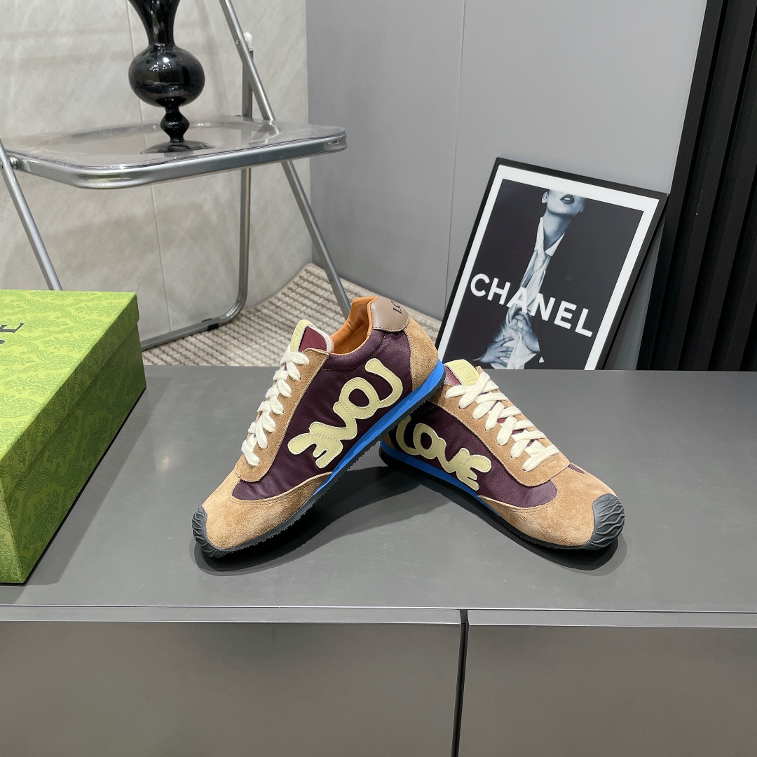 LOEWE Round Toe Color Block German Army Trainers "Love" Edition 5 i1742455279 1465 0