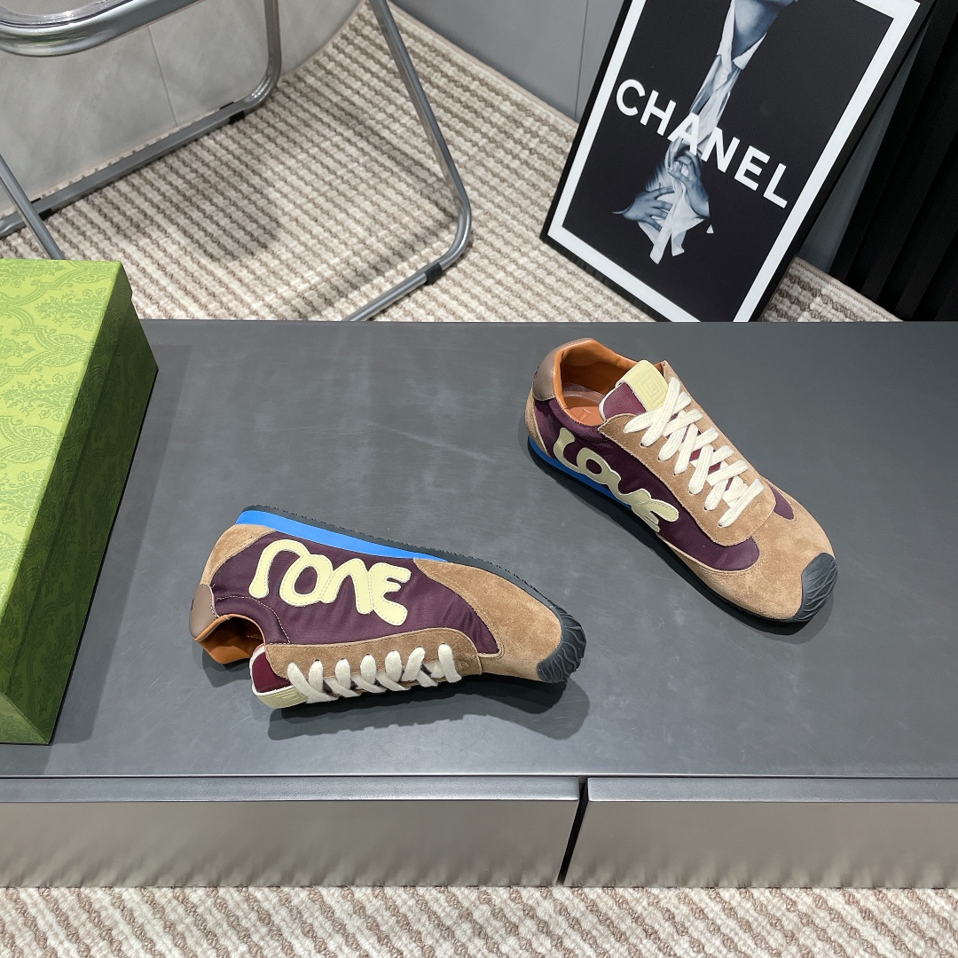 LOEWE Round Toe Color Block German Army Trainers "Love" Edition 7 i1742455286 3216 0