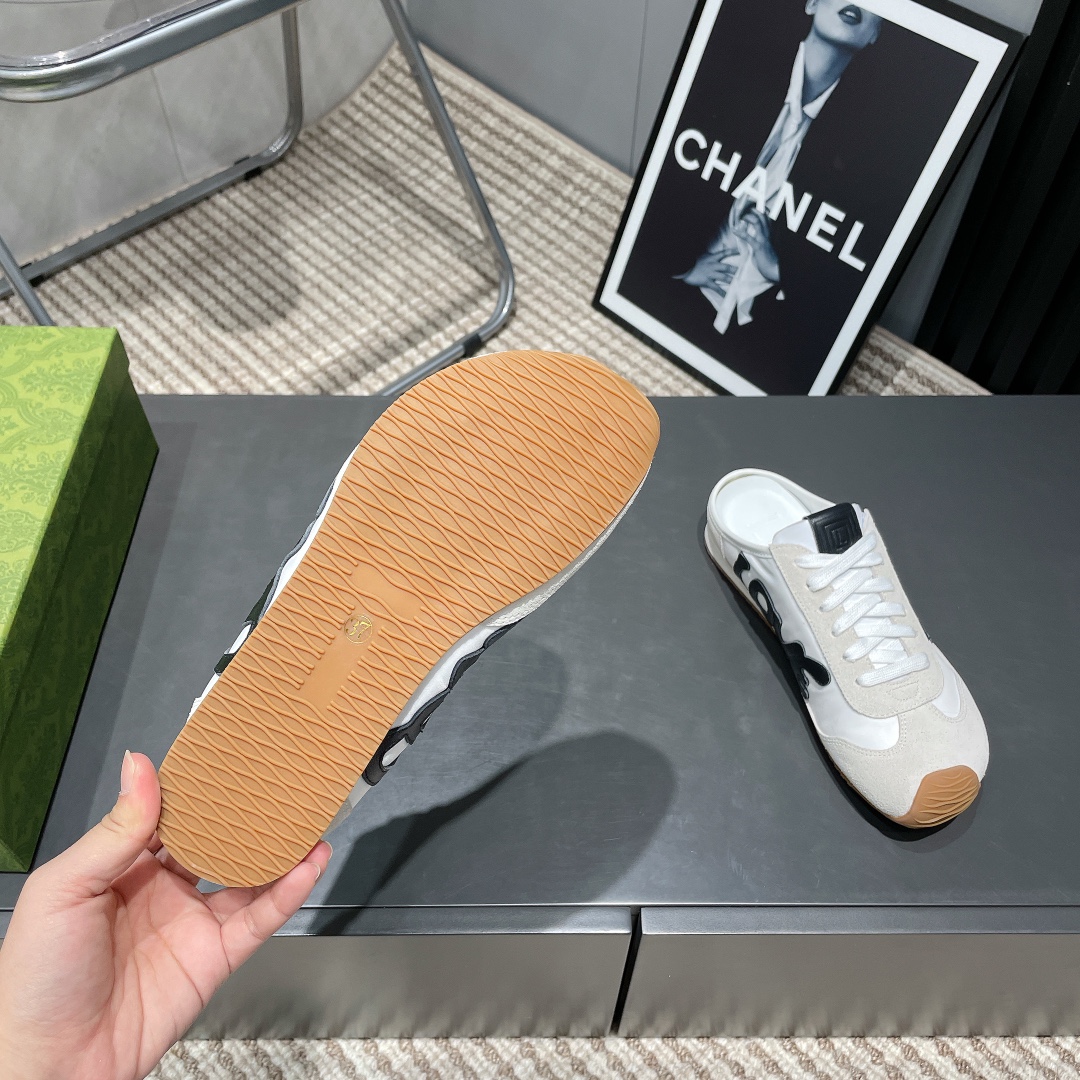 LOEWE White Leather and Suede Love Mule Sneakers Size 35-39 10 i1742455412 179 3