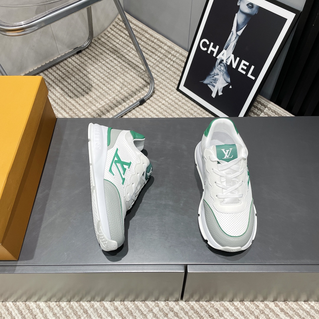 Louis Vuitton Early Spring White Leather Sneakers - Fashionable and Comfortable 6 i1743246315 8889 5