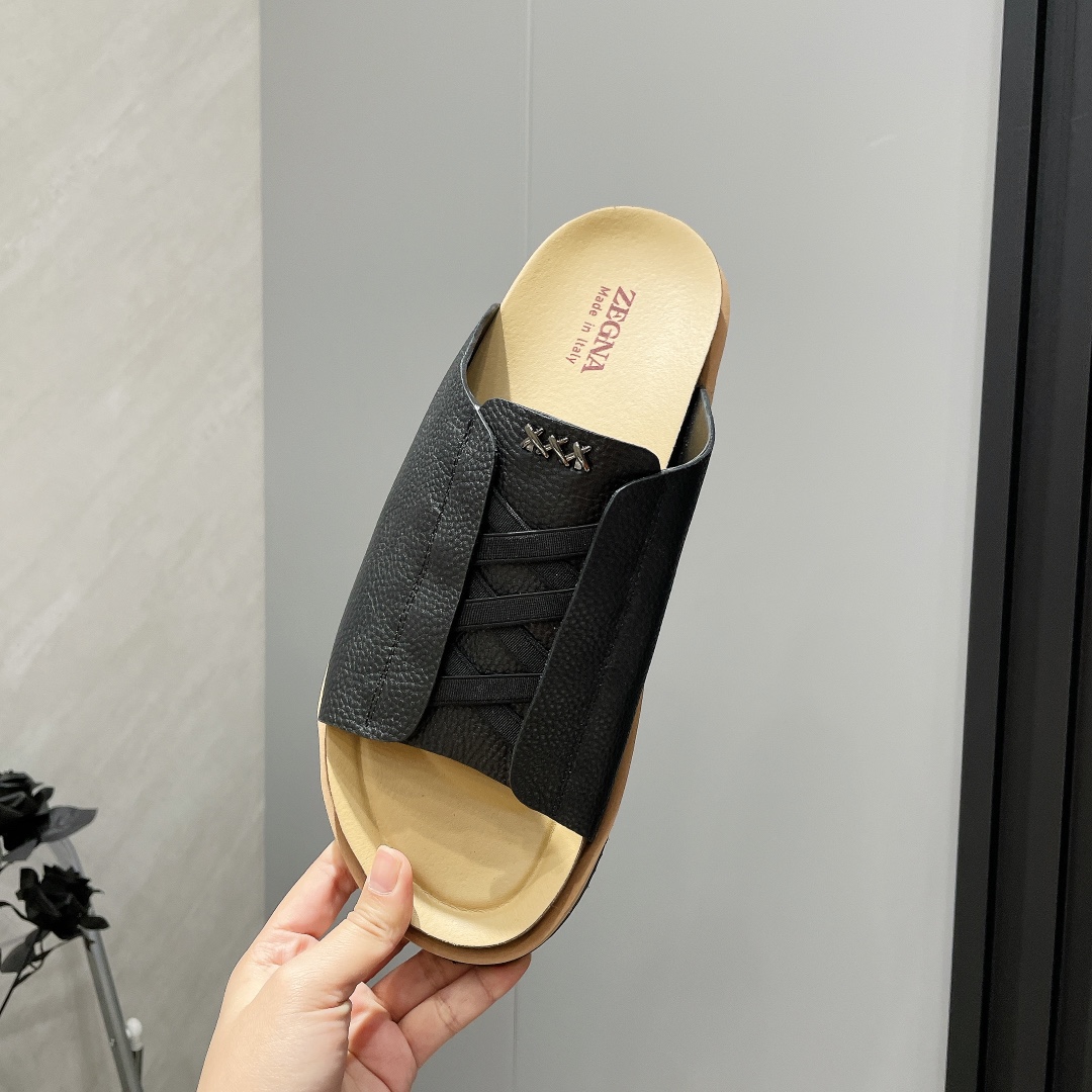 “Zegna 2025 Spring Summer Leisure Series: Light, Lazy Design with Traditional Craftsmanship” - 图片 7