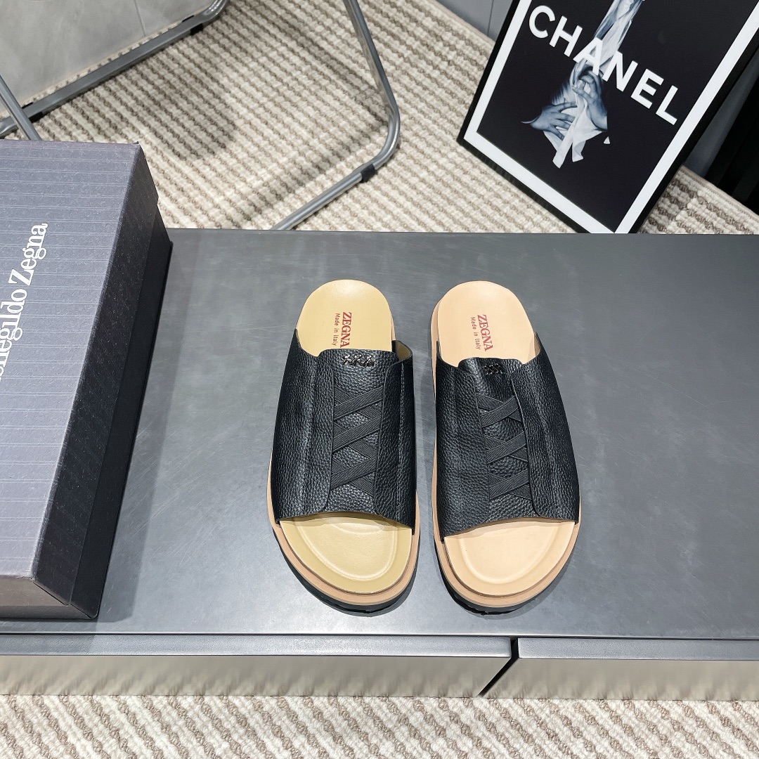 “Zegna 2025 Spring Summer Leisure Series: Light, Lazy Design with Traditional Craftsmanship” - 图片 1