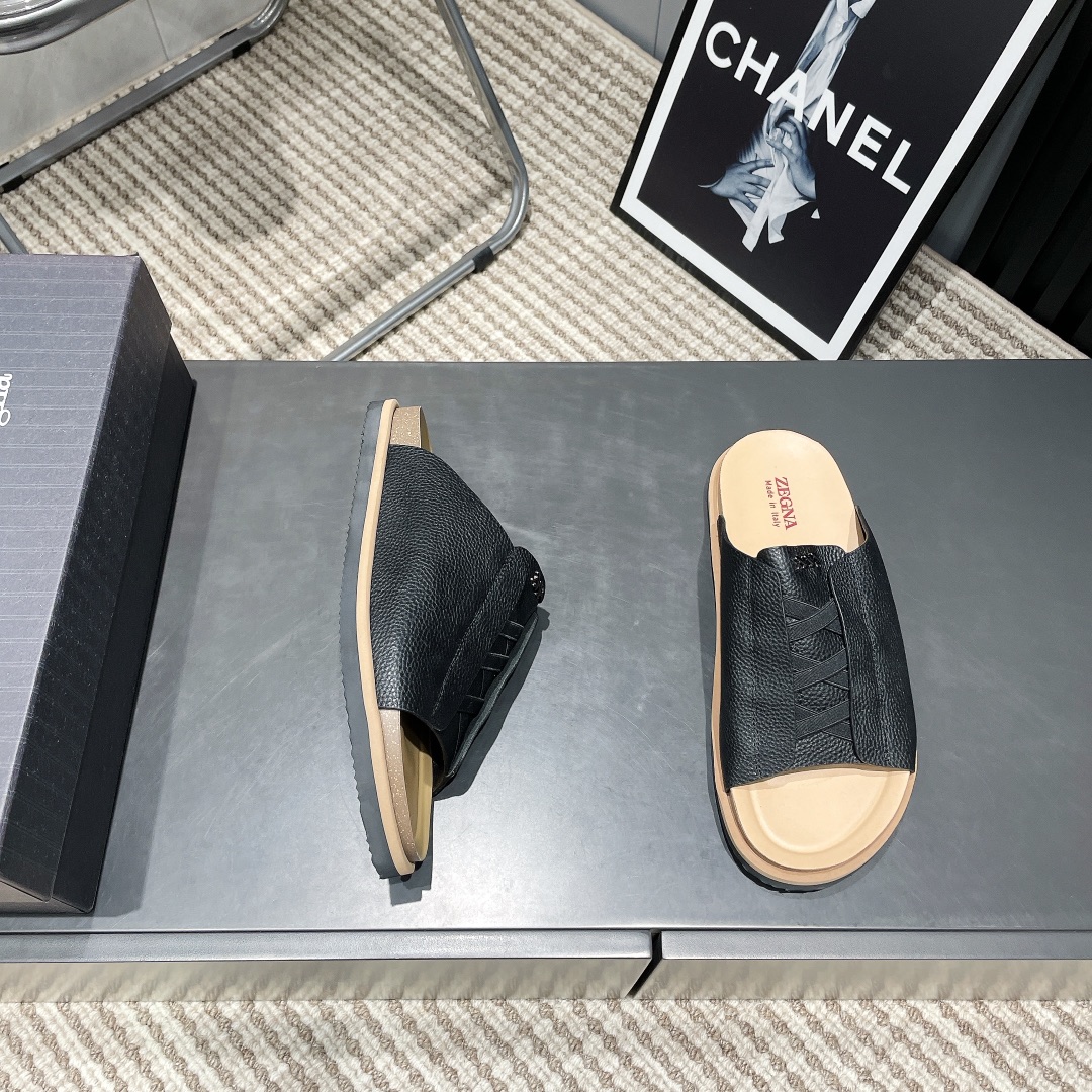 “Zegna 2025 Spring Summer Leisure Series: Light, Lazy Design with Traditional Craftsmanship” - 图片 4