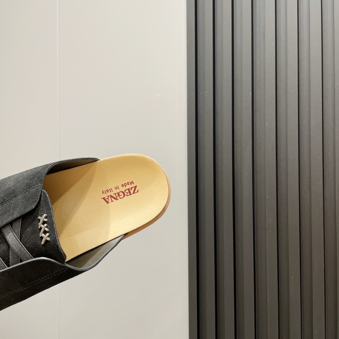 “Zegna 2025 Spring Summer Leisure Shoes: Light, Lazy, and Stylish Design” - 图片 8