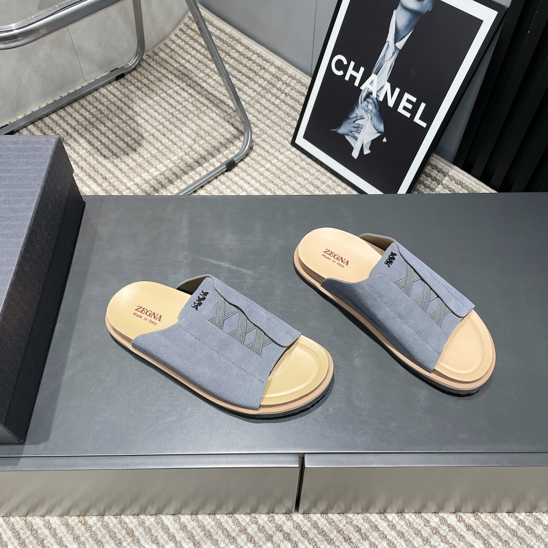 “Zegna 2025 Spring and Summer Leisure Shoes Collection: Light, Lazy, and Stylish” - 图片 2