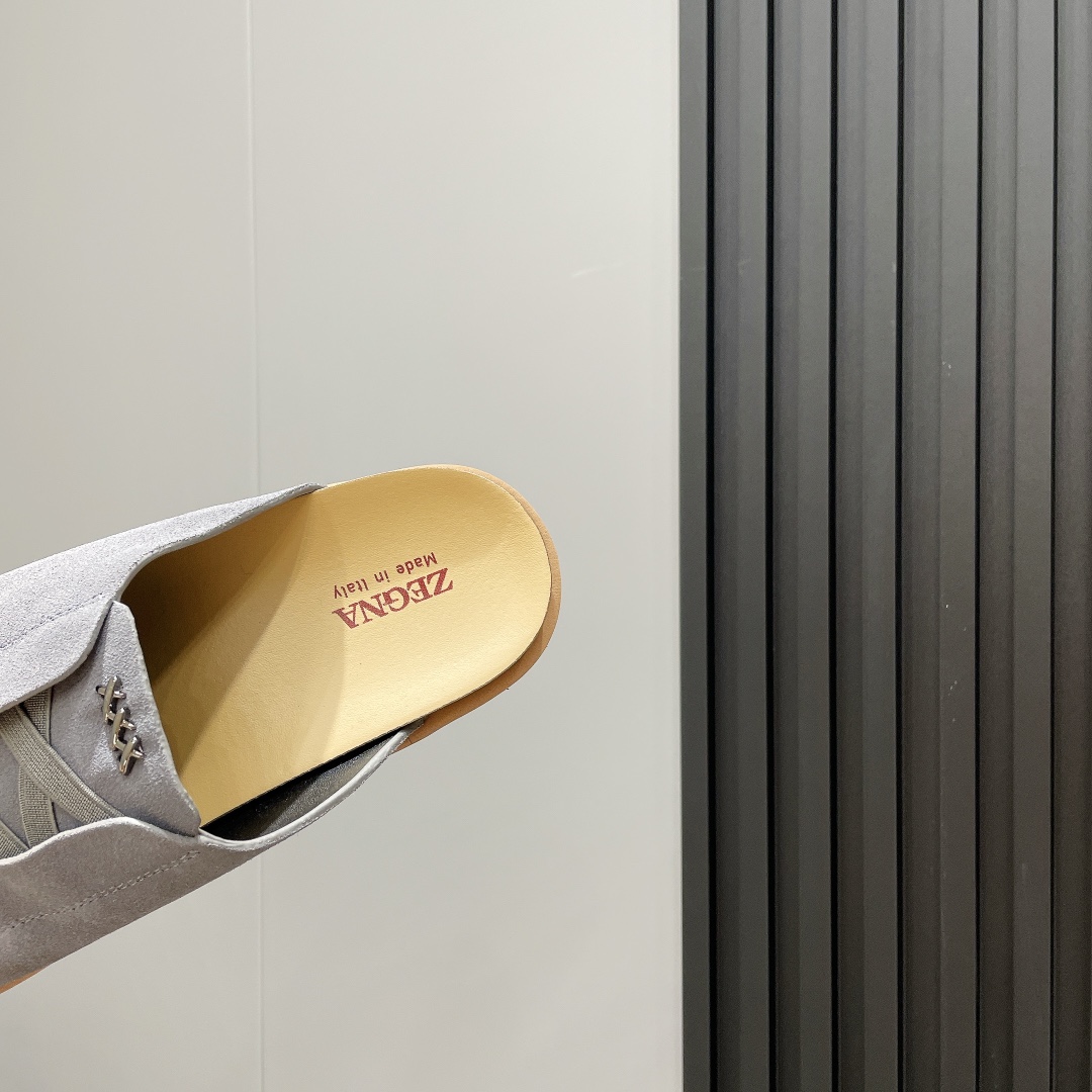 “Zegna 2025 Spring and Summer Leisure Shoes Collection: Light, Lazy, and Stylish” - 图片 8