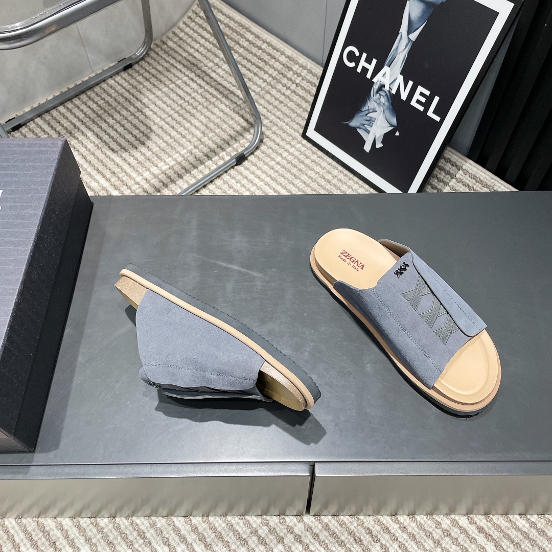 “Zegna 2025 Spring and Summer Leisure Shoes Collection: Light, Lazy, and Stylish” - 图片 6