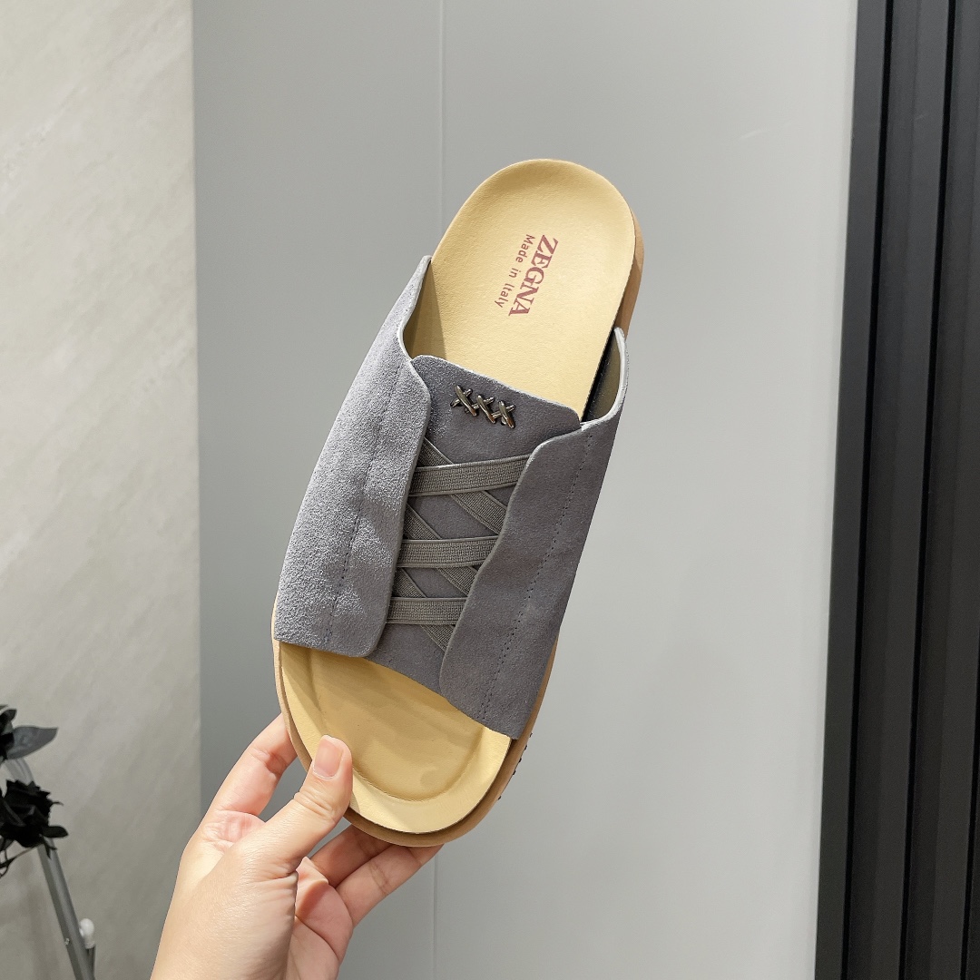 “Zegna 2025 Spring and Summer Leisure Shoes Collection: Light, Lazy, and Stylish” - 图片 7