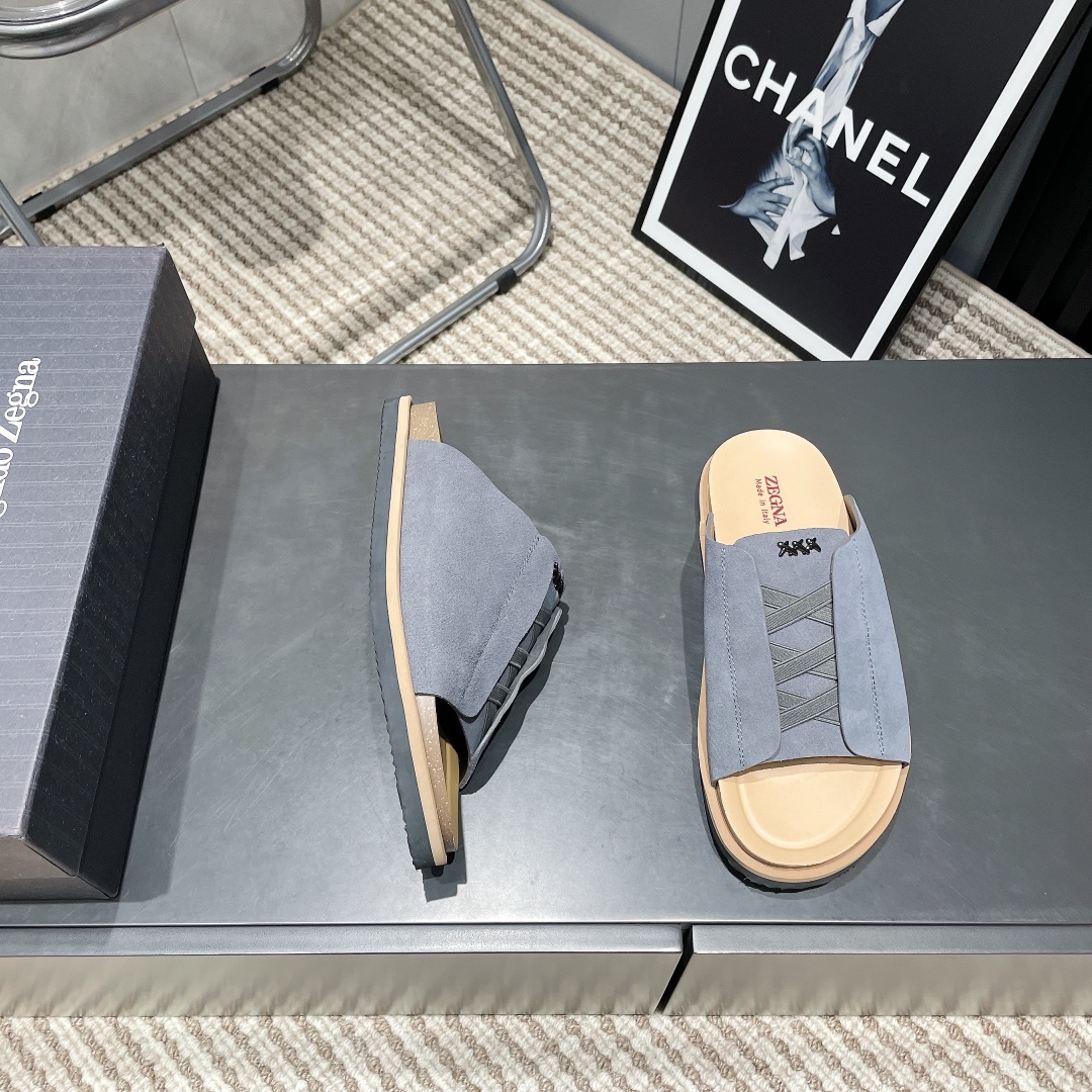 “Zegna 2025 Spring and Summer Leisure Shoes Collection: Light, Lazy, and Stylish” - 图片 4