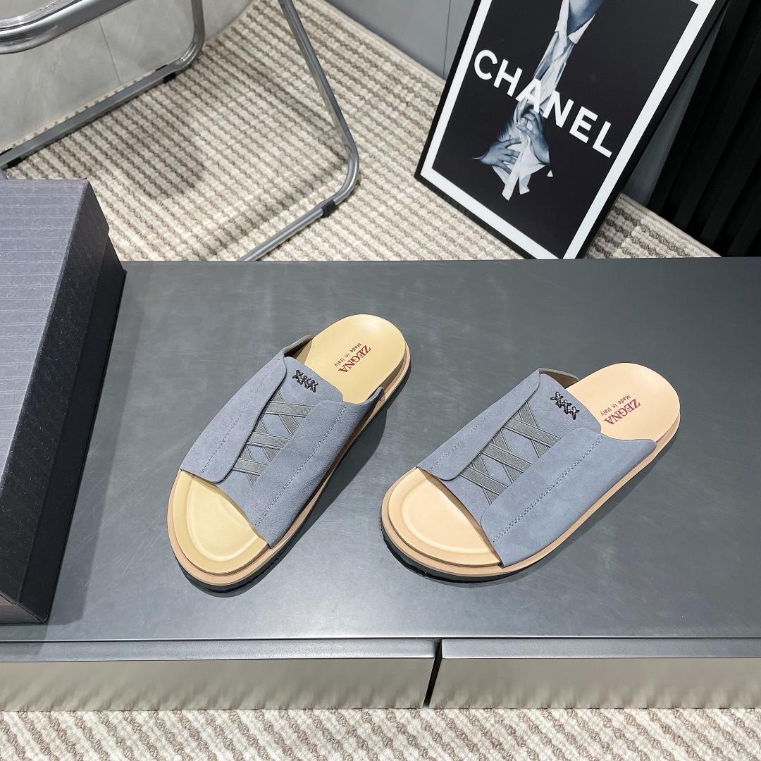 “Zegna 2025 Spring and Summer Leisure Shoes Collection: Light, Lazy, and Stylish” - 图片 3