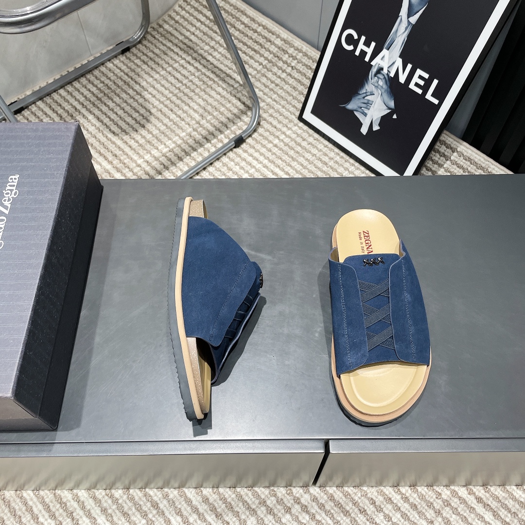 “Zegna Spring/Summer 2025 Collection: Light Leather Shoes for Fast Paced Life” - 图片 4