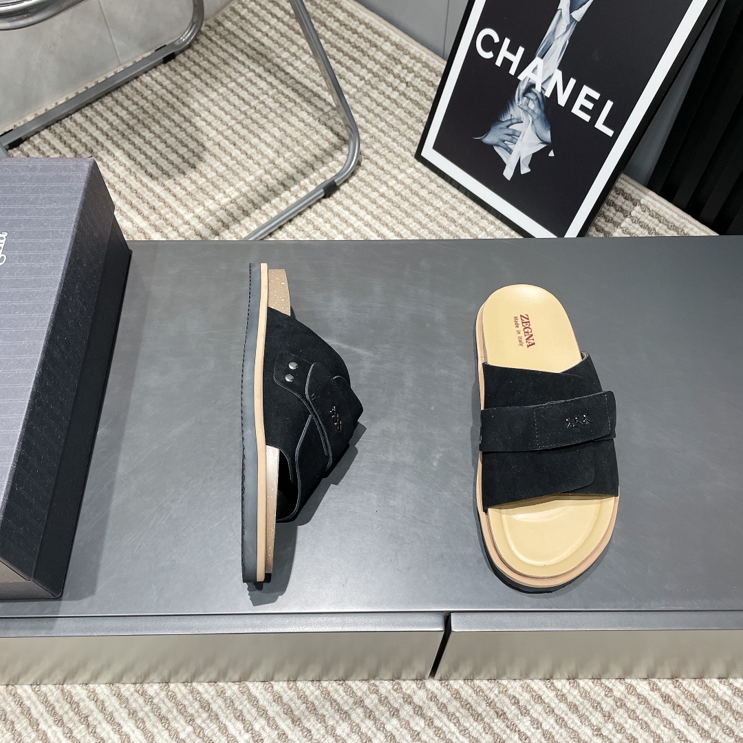 “Zegna 2025 Spring Summer Leisure Shoes: Traditional Hand-Sewn Details and Light Design” - 图片 4