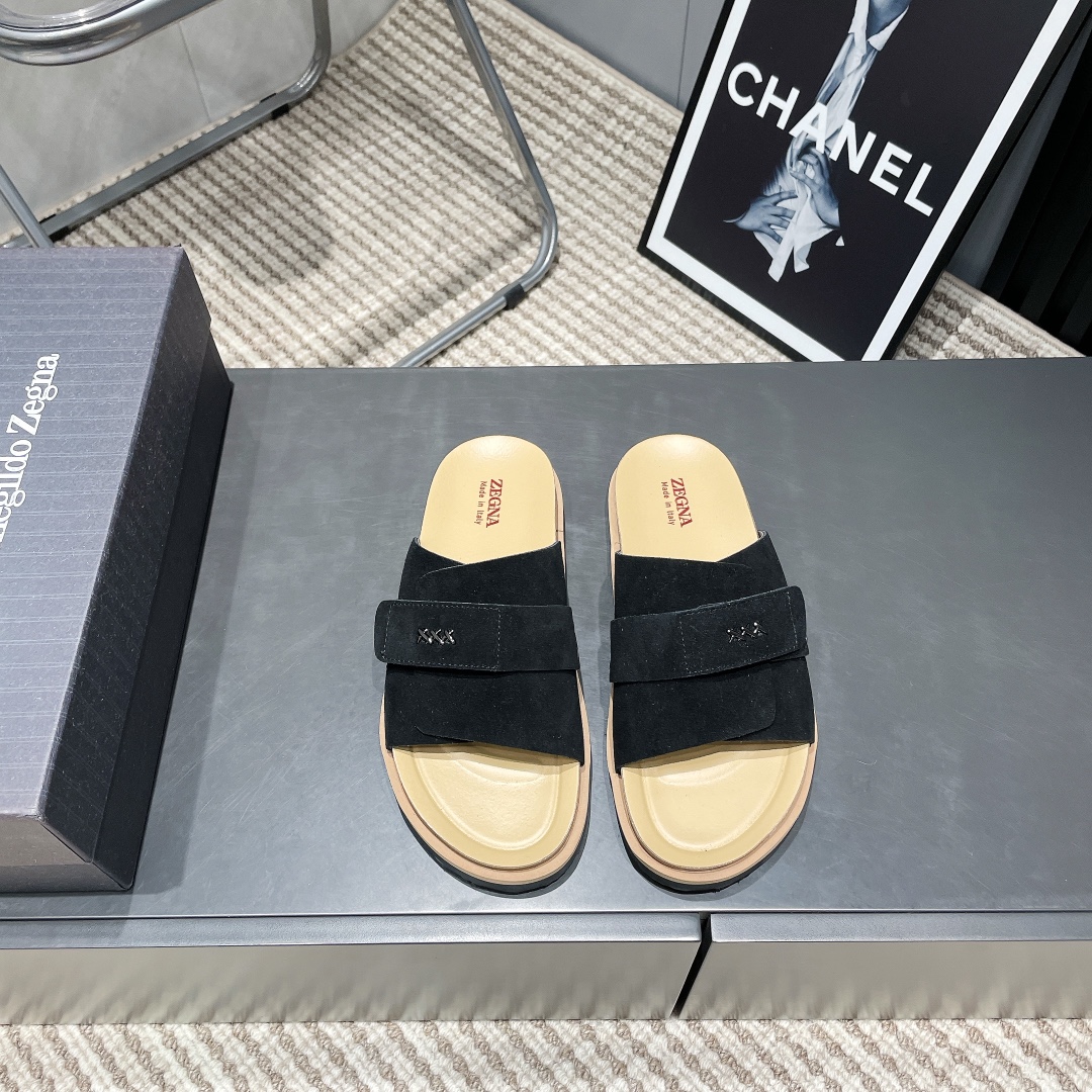 “Zegna 2025 Spring Summer Leisure Shoes: Traditional Hand-Sewn Details and Light Design” - 图片 7