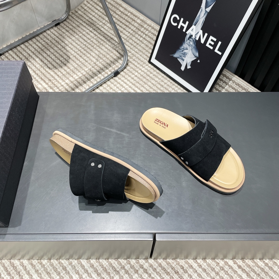 “Zegna 2025 Spring Summer Leisure Shoes: Traditional Hand-Sewn Details and Light Design” - 图片 6