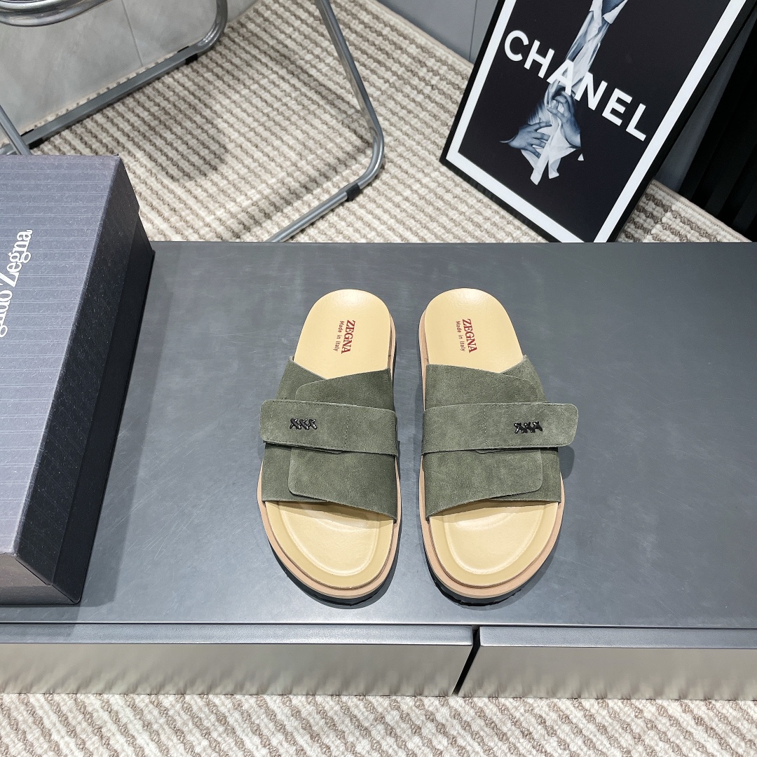 “Zegna 2025 Spring Summer Leisure Shoes: Light, Lazy, and Stylish” - 图片 1