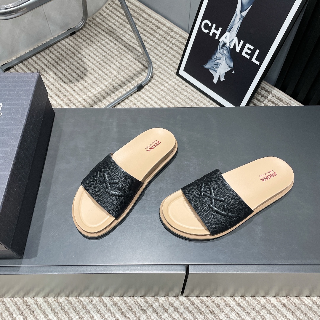 “Zegna 2025 Spring Summer Shoe Collection: Light, Lazy Designs for Fast Pace” - 图片 3