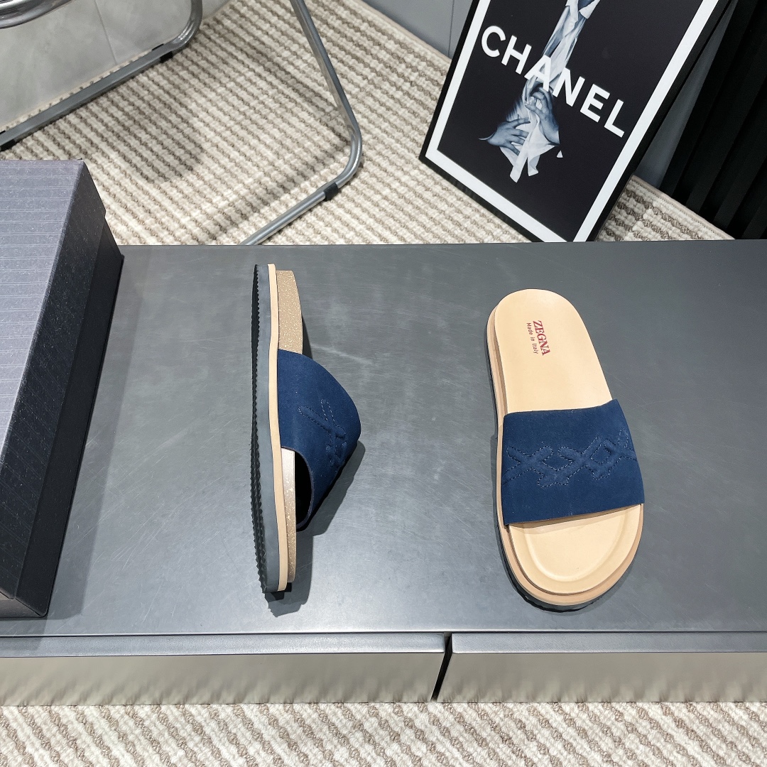 “Zegna 2025 Spring & Summer Leisure Shoes: Light, Lazy Designs for Fast Pace” - 图片 4