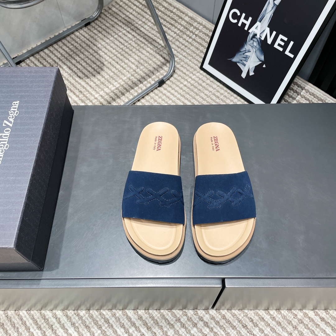 “Zegna 2025 Spring & Summer Leisure Shoes: Light, Lazy Designs for Fast Pace” - 图片 1
